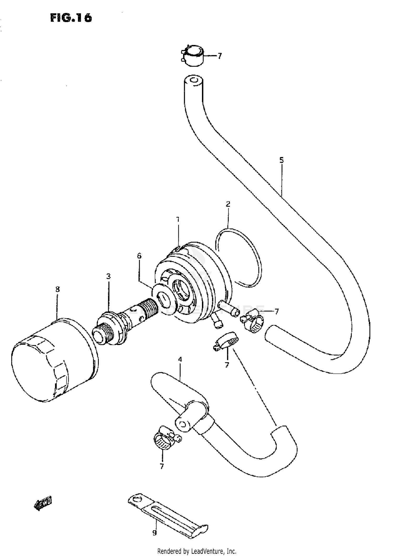 OIL COOLER - OIL FILTER