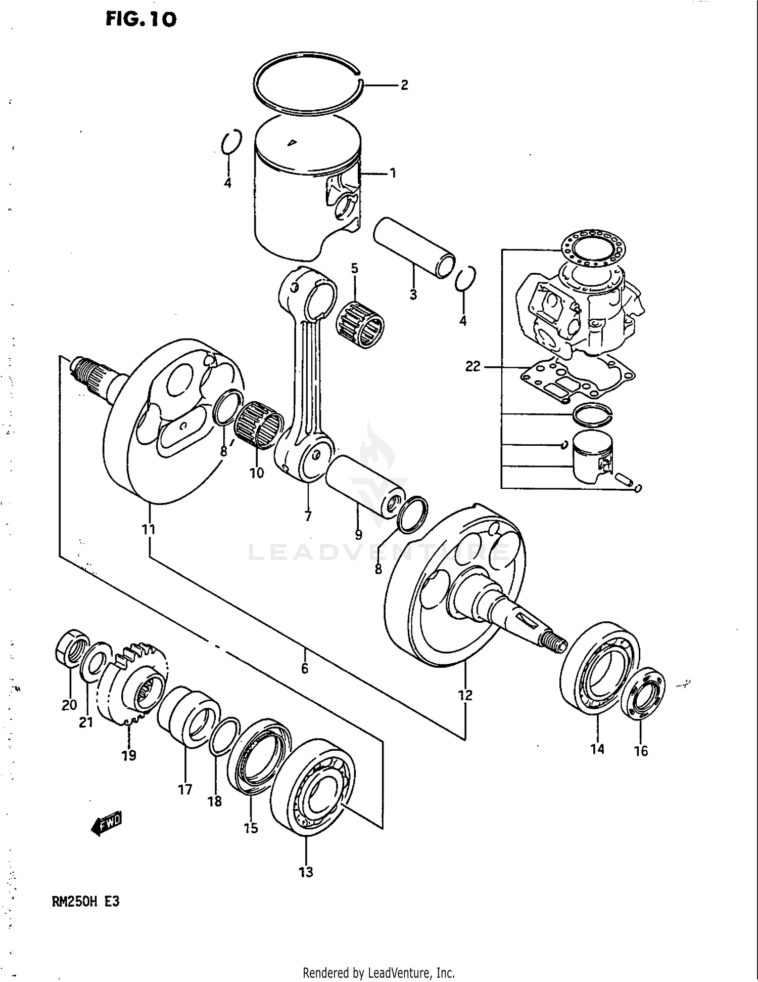 CRANKSHAFT (MODEL H)