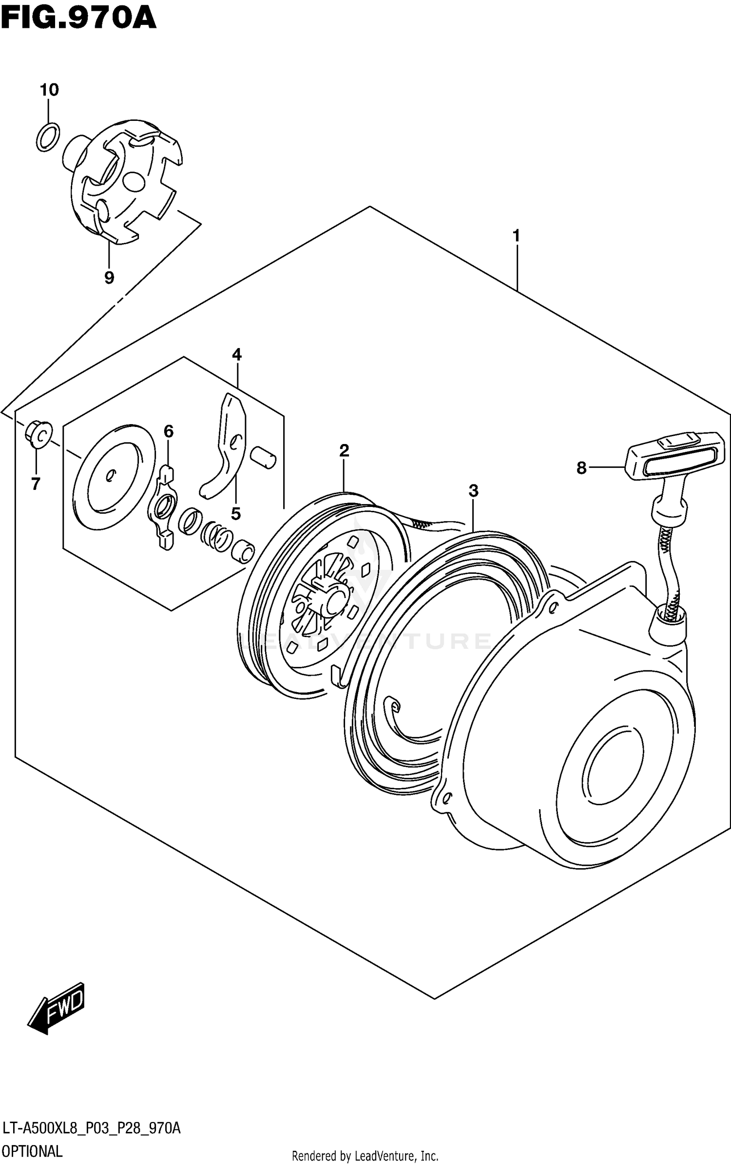 OPTIONAL (RECOIL STARTER)