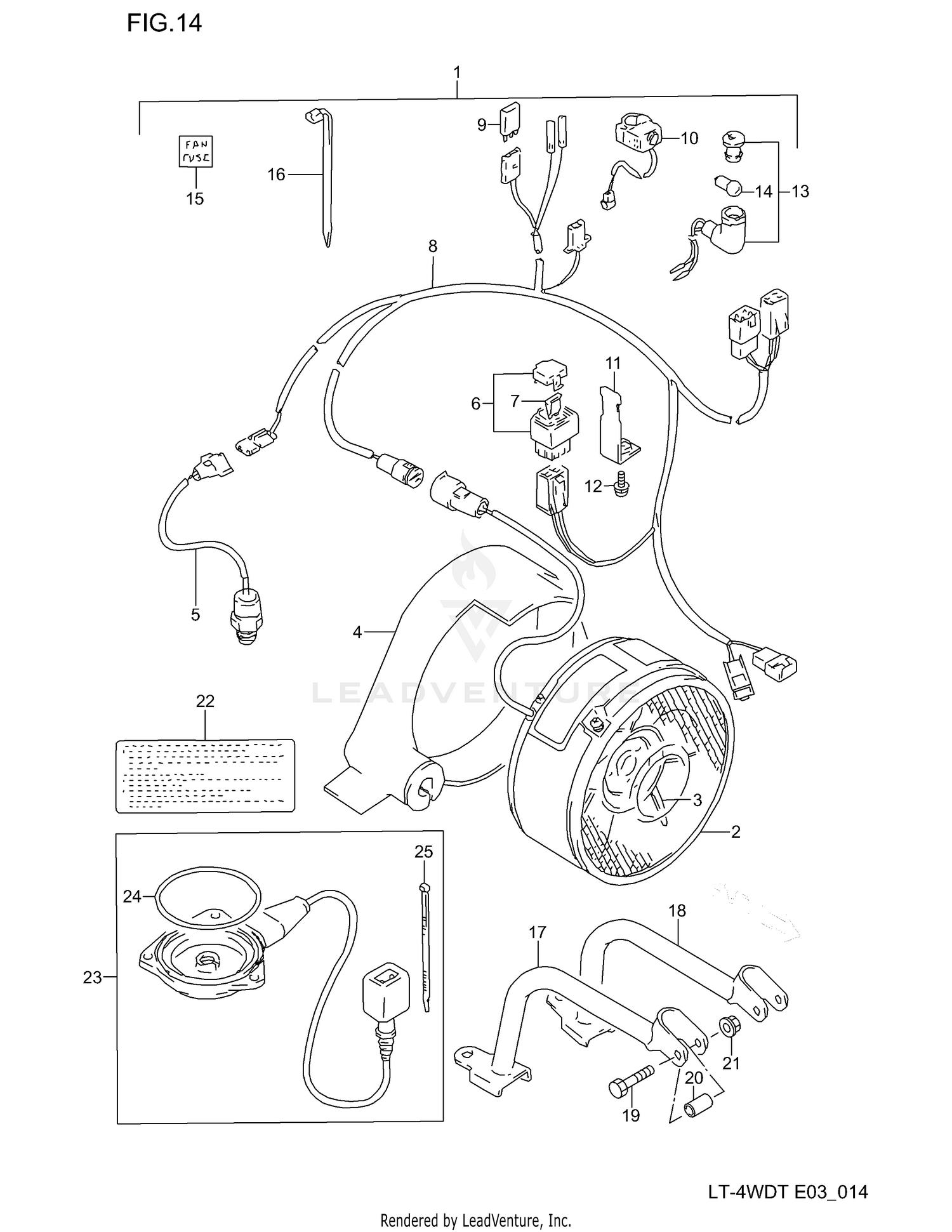 COOLING FAN (OPTIONAL)