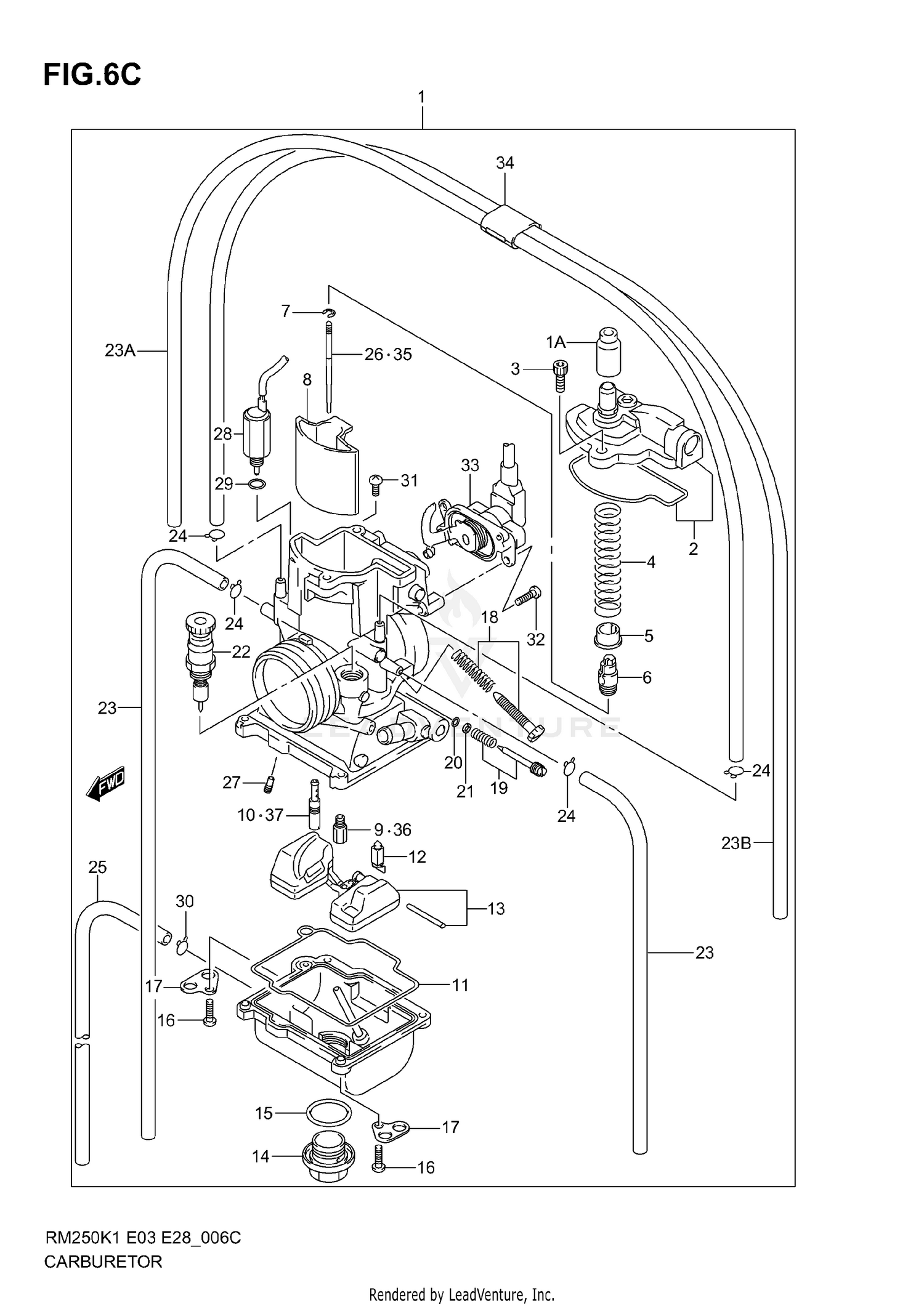 CARBURETOR (MODEL K4)