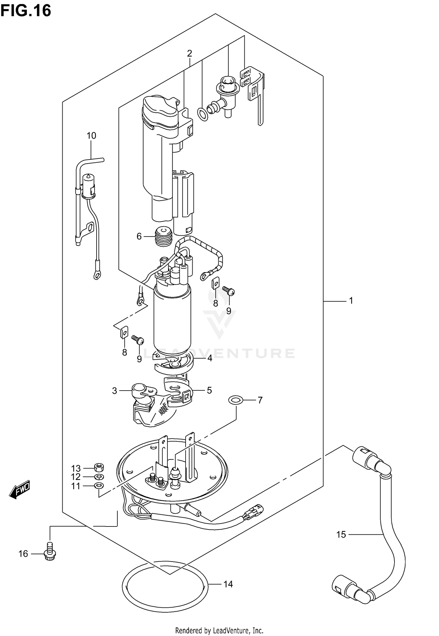 FUEL PUMP (MODEL K3/K4)