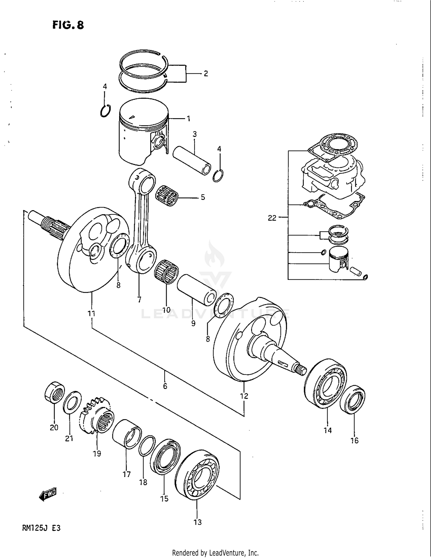 CRANKSHAFT (MODEL G)