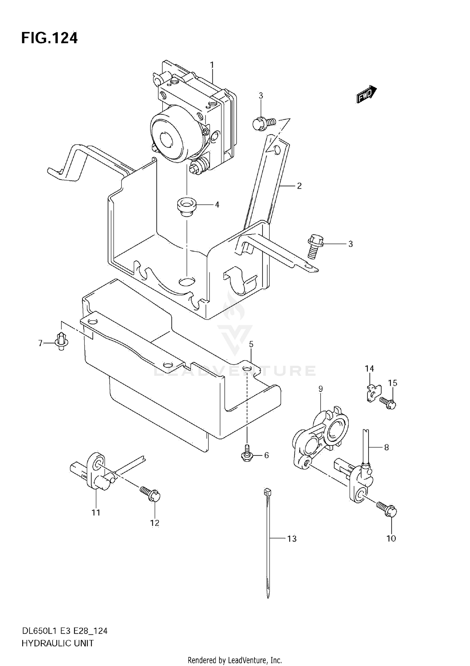 HYDRAULIC UNIT (DL650A L1 E3)