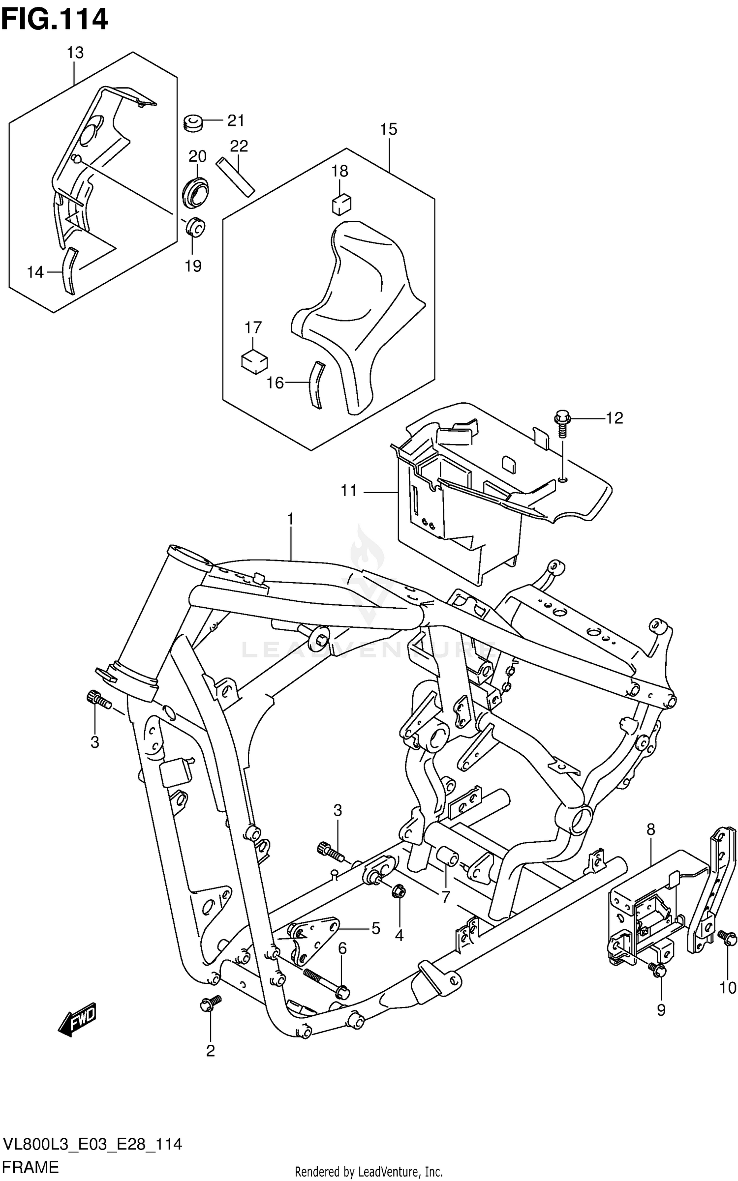 FRAME (VL800TL3 E28)