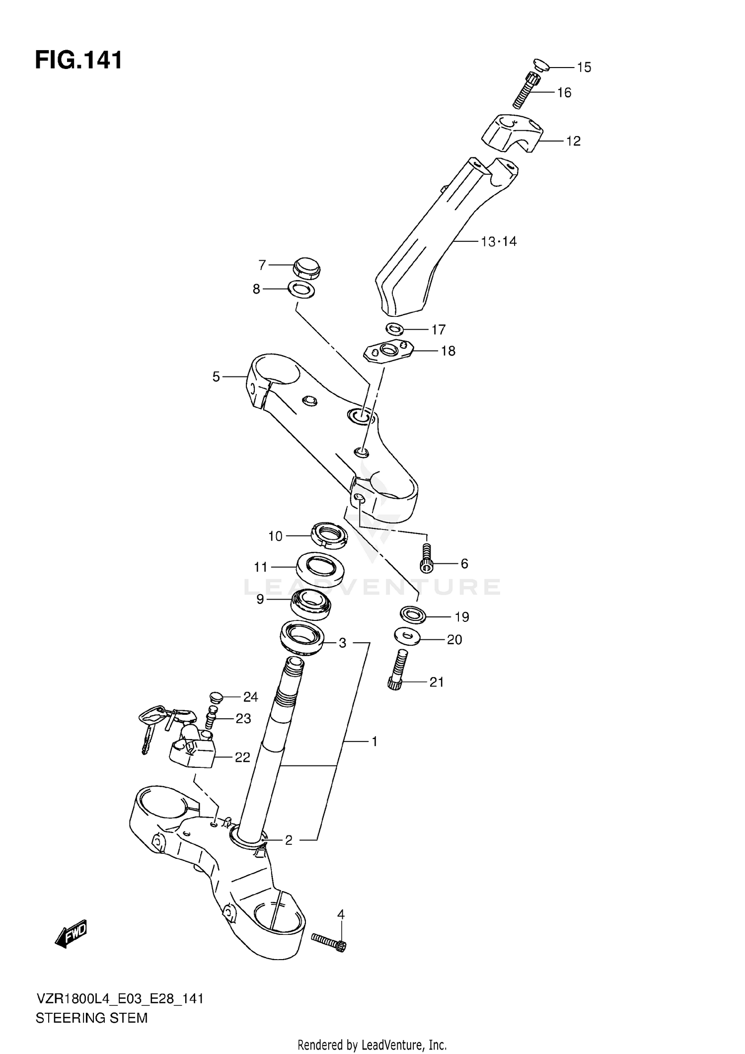 STEERING STEM
