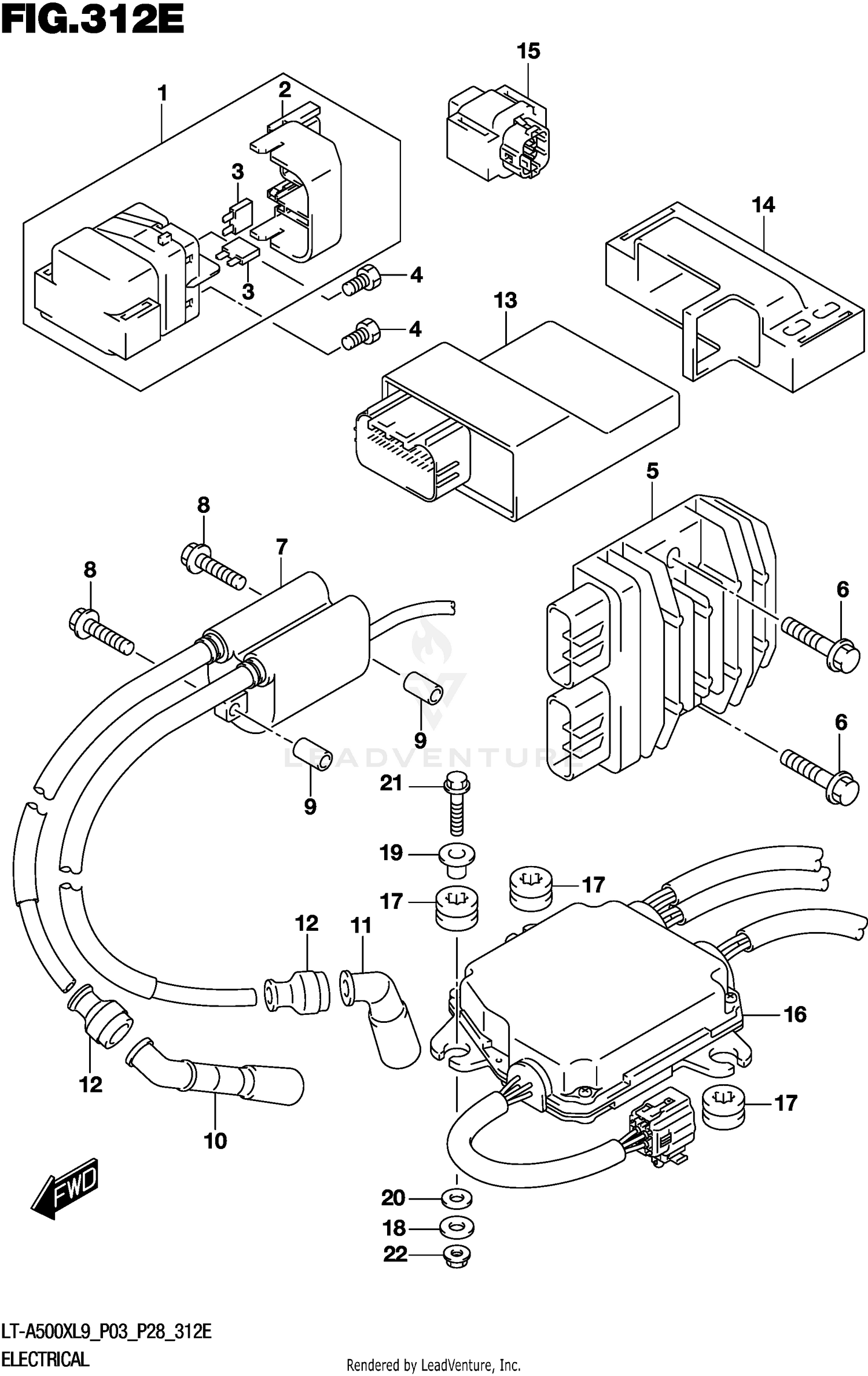 ELECTRICAL (LT-A500XPL9 P28)