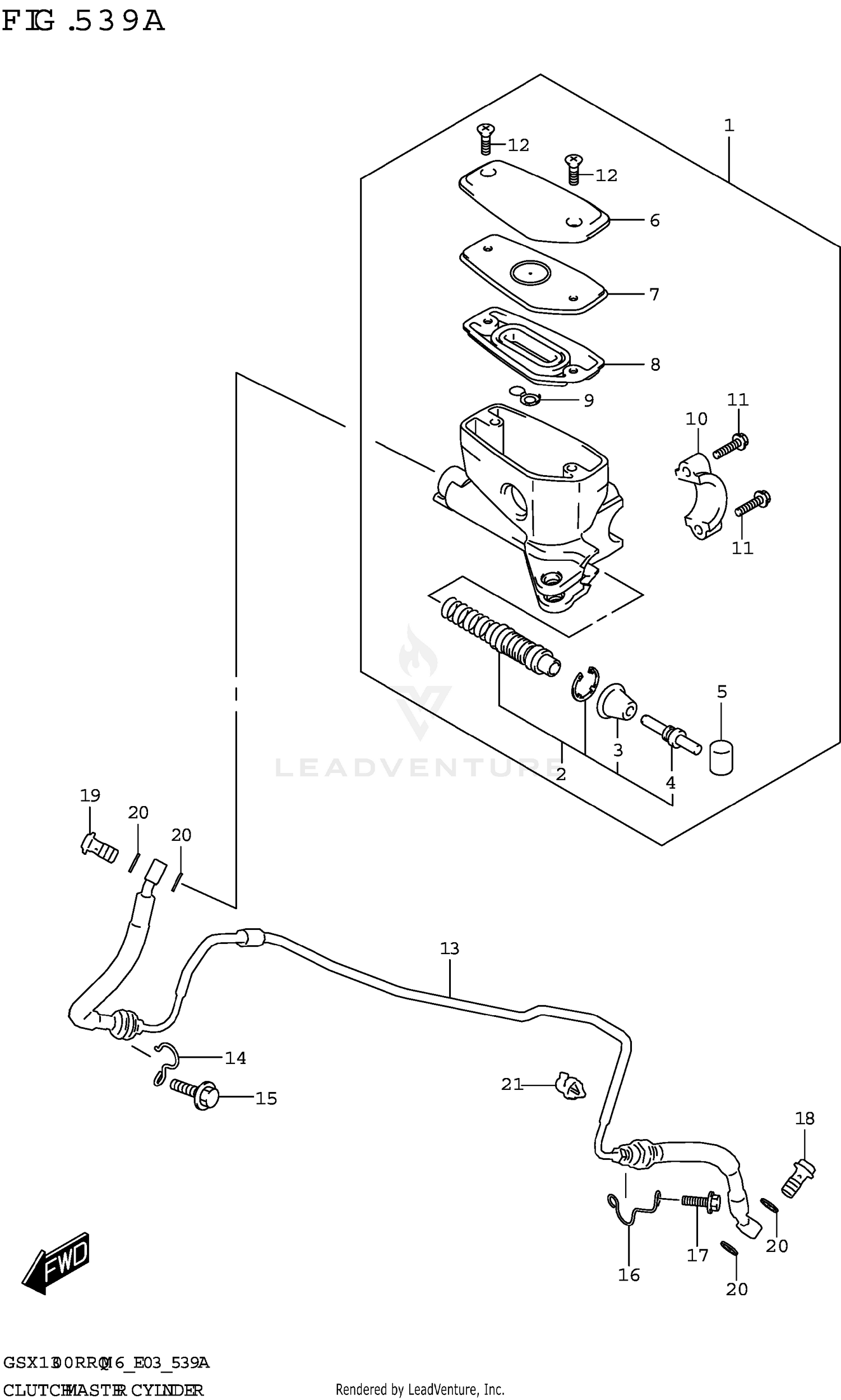 CLUTCH MASTER CYLINDER