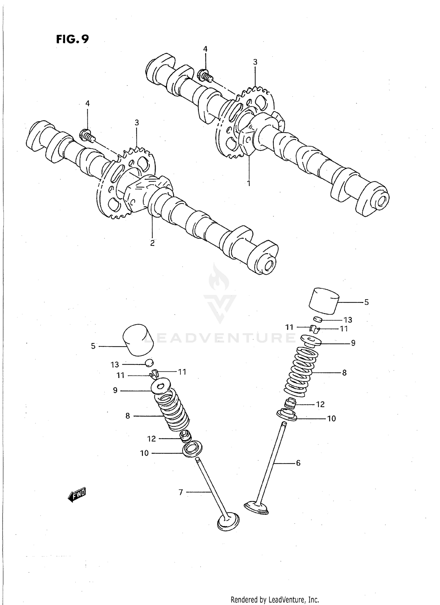CAM SHAFT - VALVE