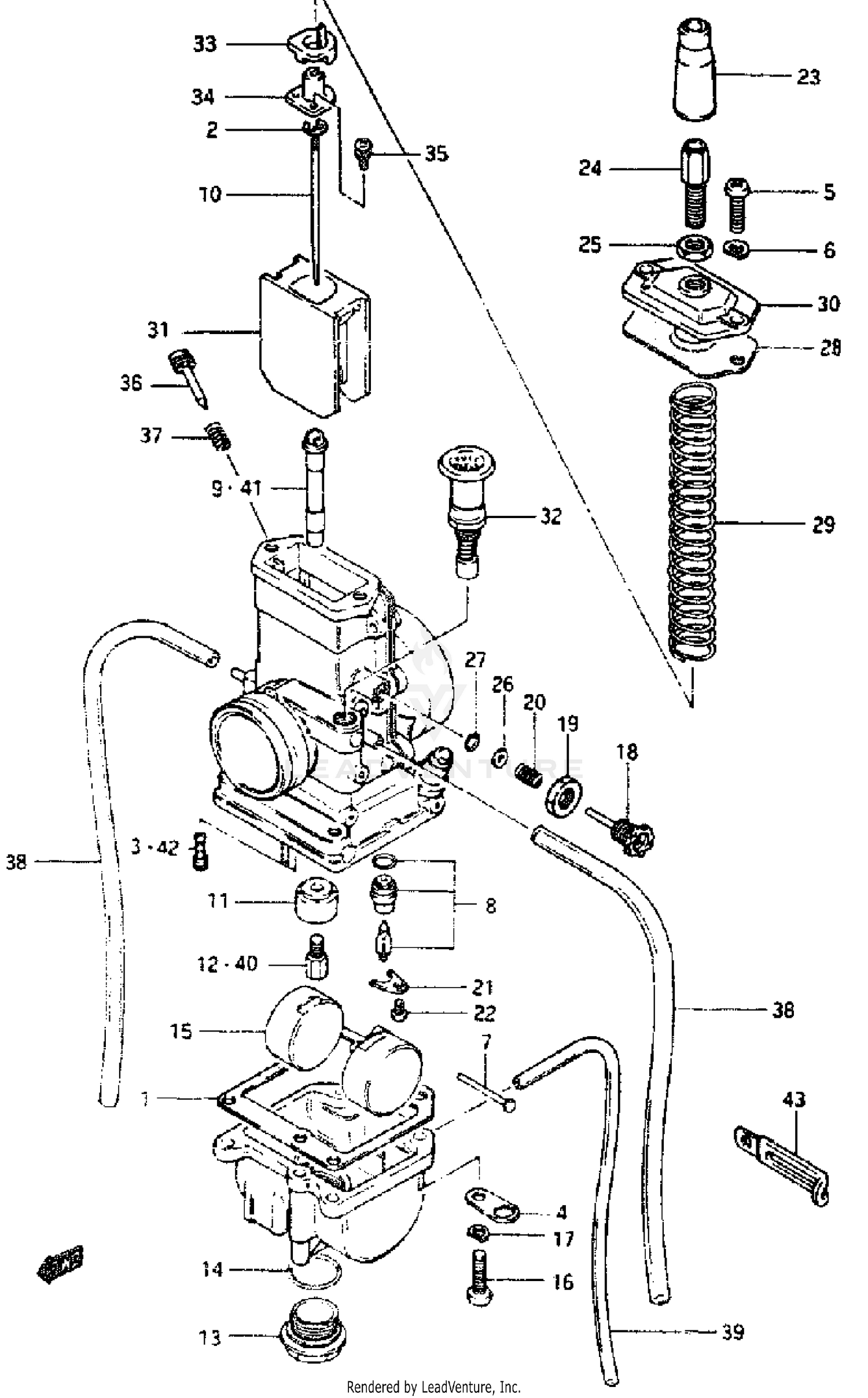 CARBURETOR (MODEL G/H/J)