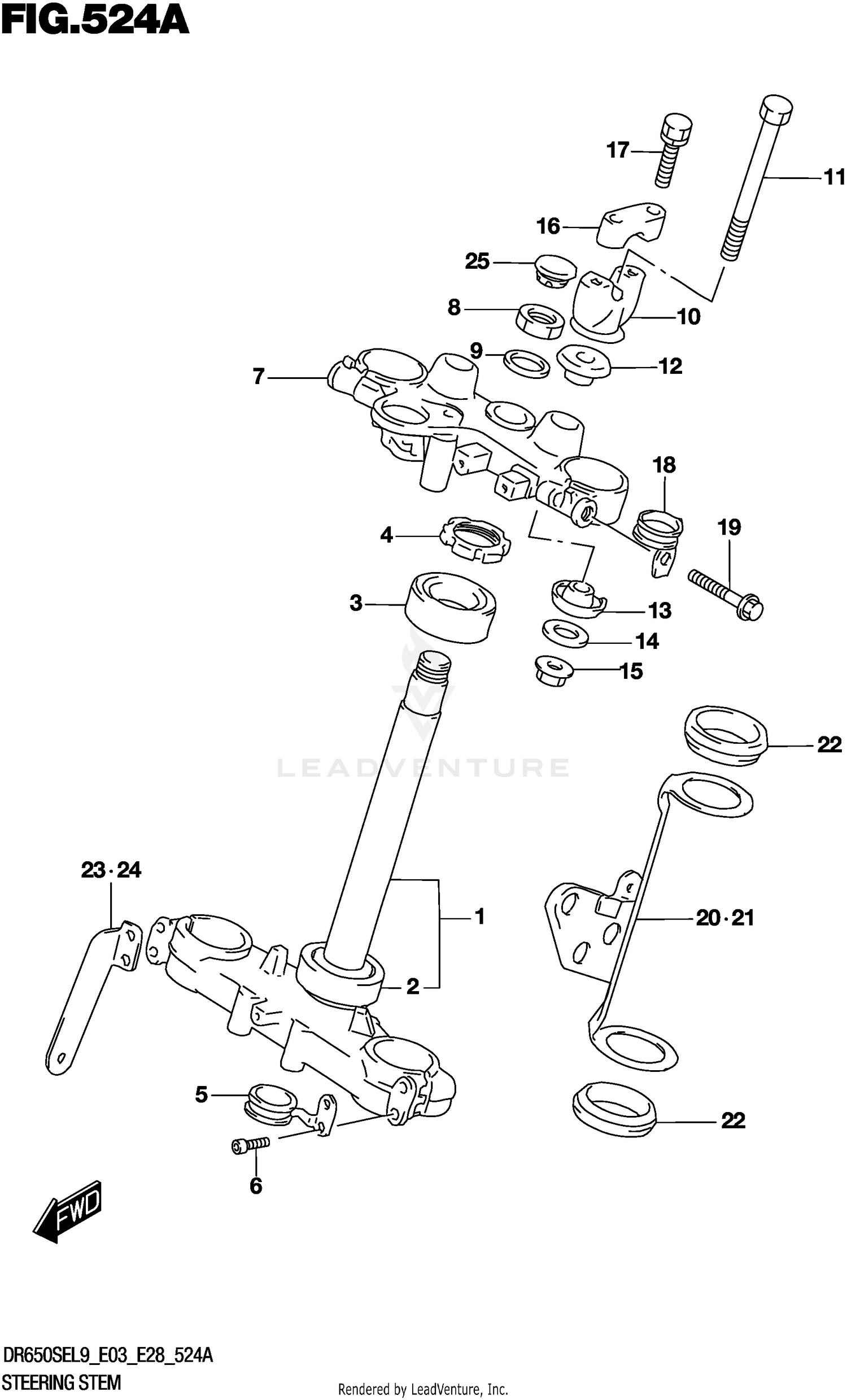 STEERING STEM
