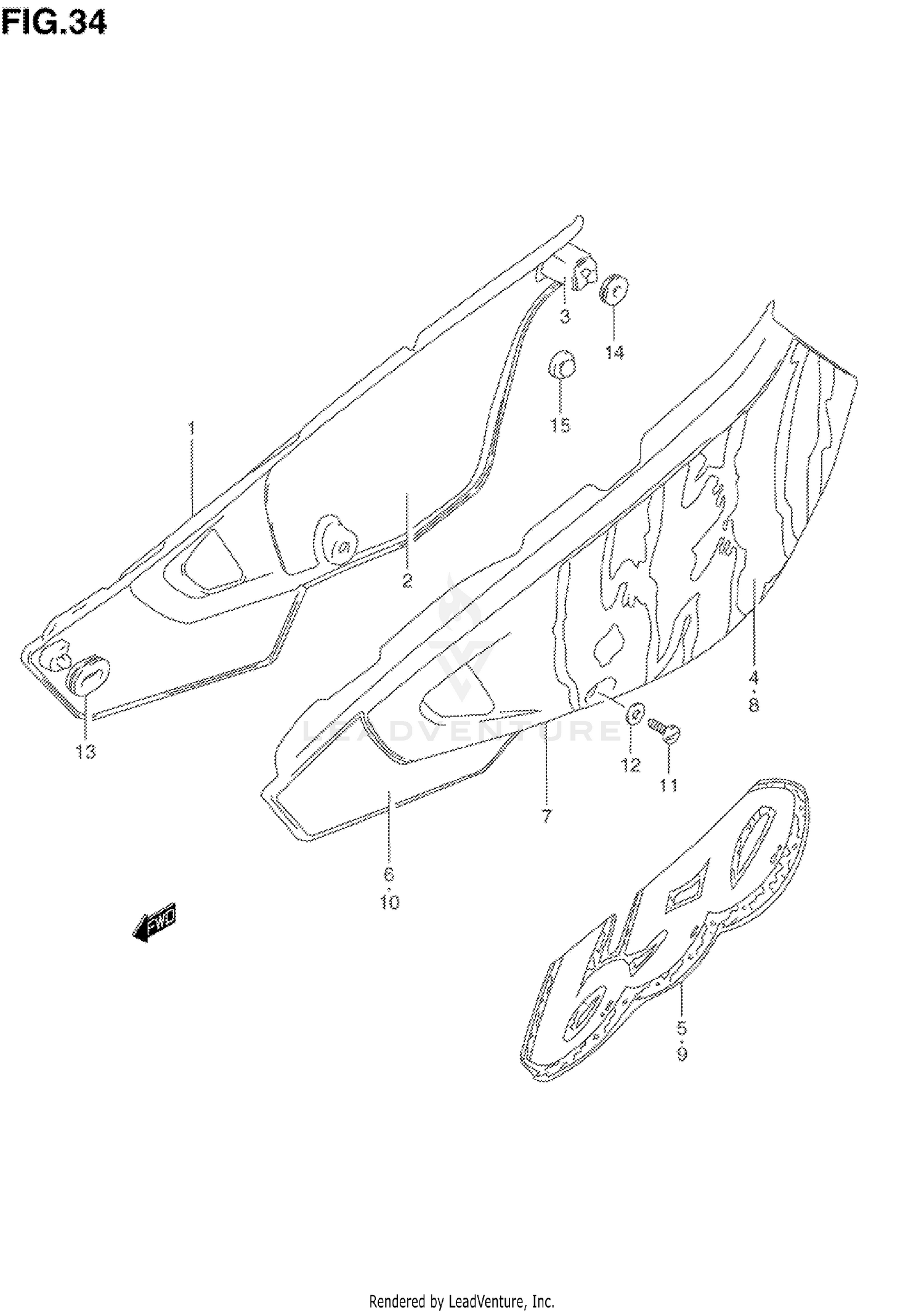 FRAME COVER (MODEL N/P)