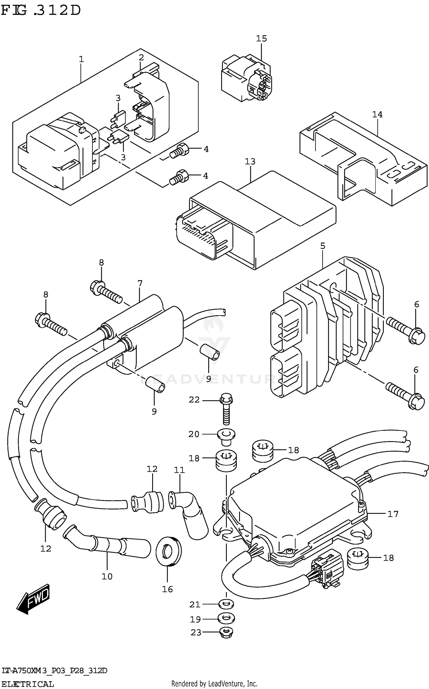 ELECTRICAL ((LT-A750XP,LT-A750XPZ):P33)