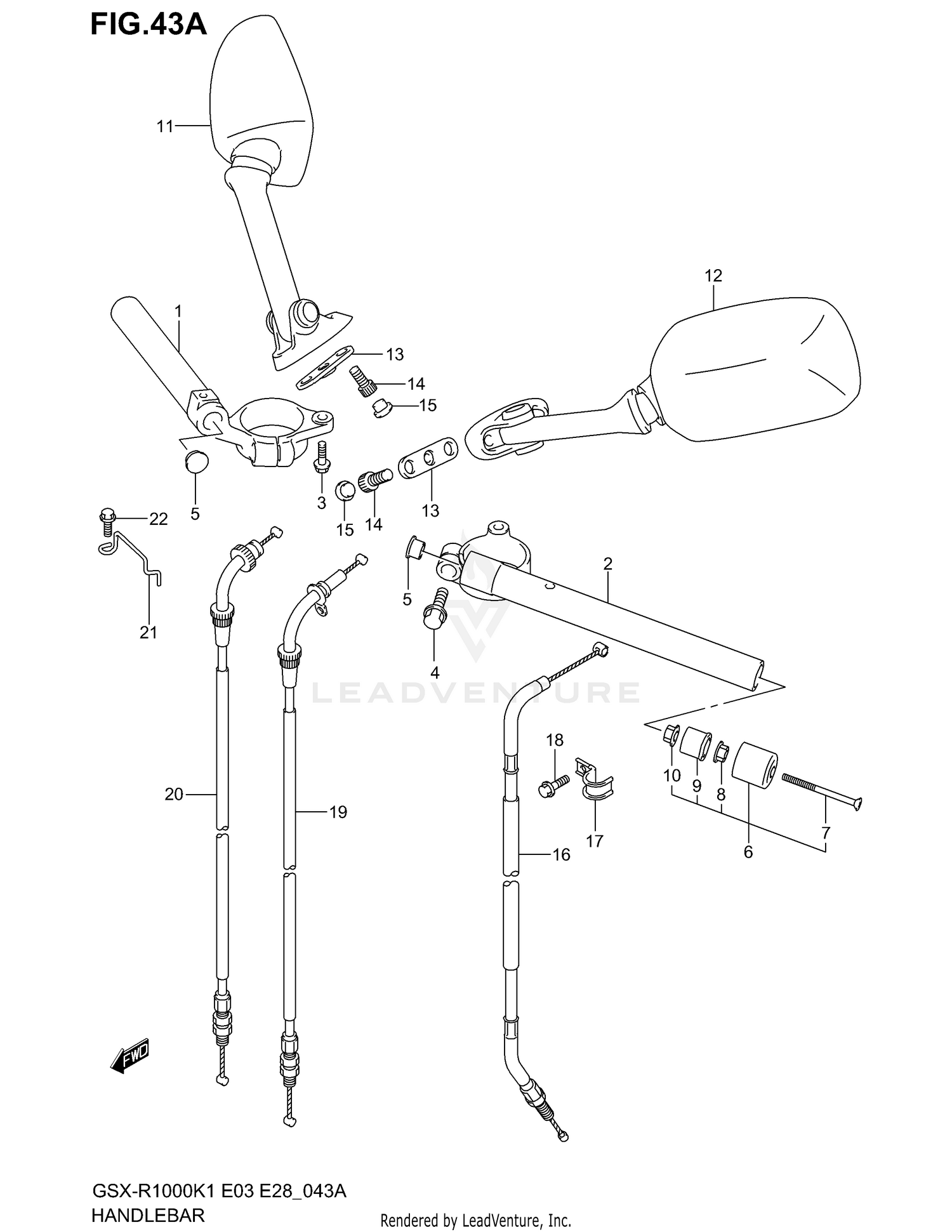 HANDLEBAR (MODEL K2)