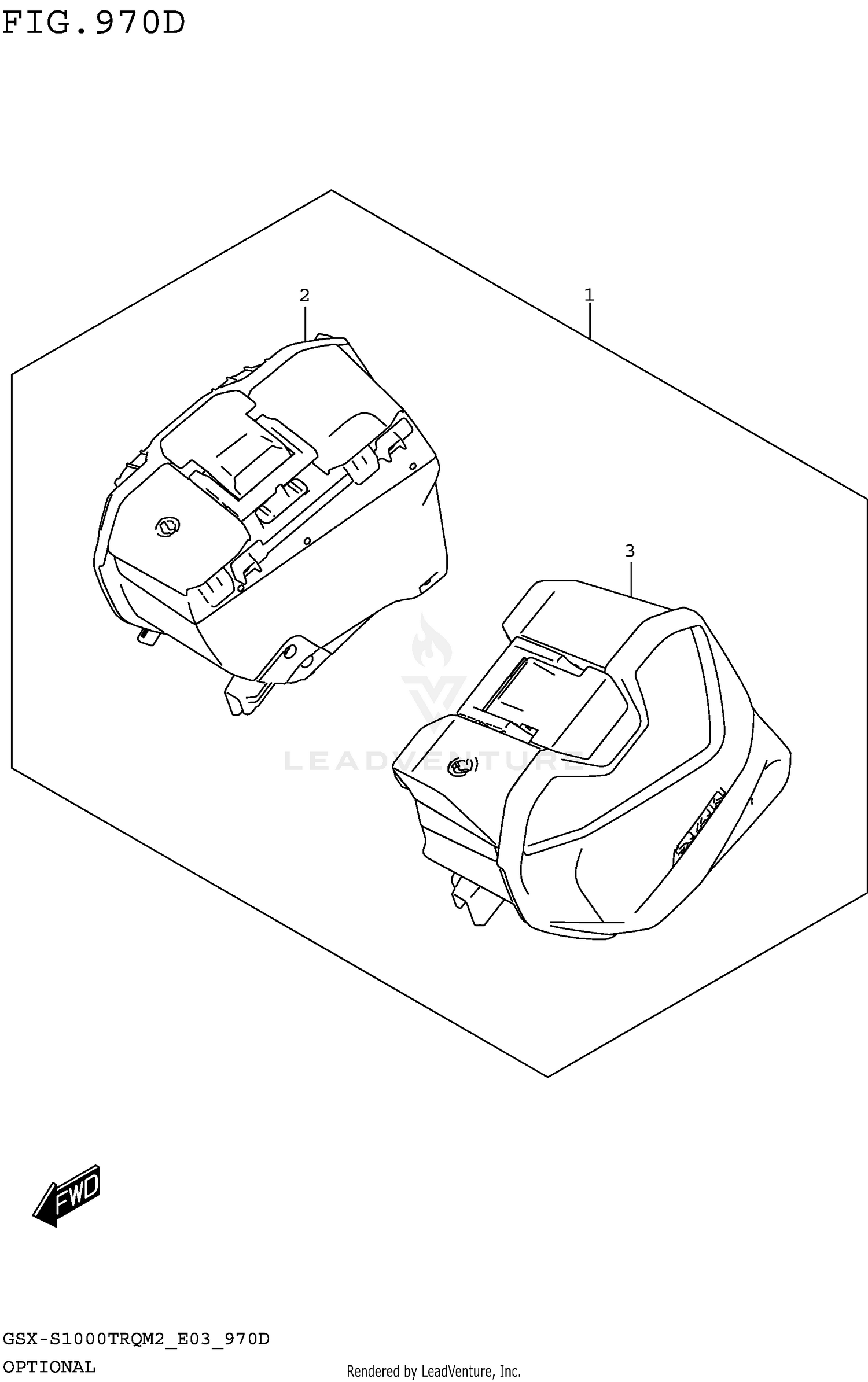 OPTIONAL (SIDE CASE SET)
