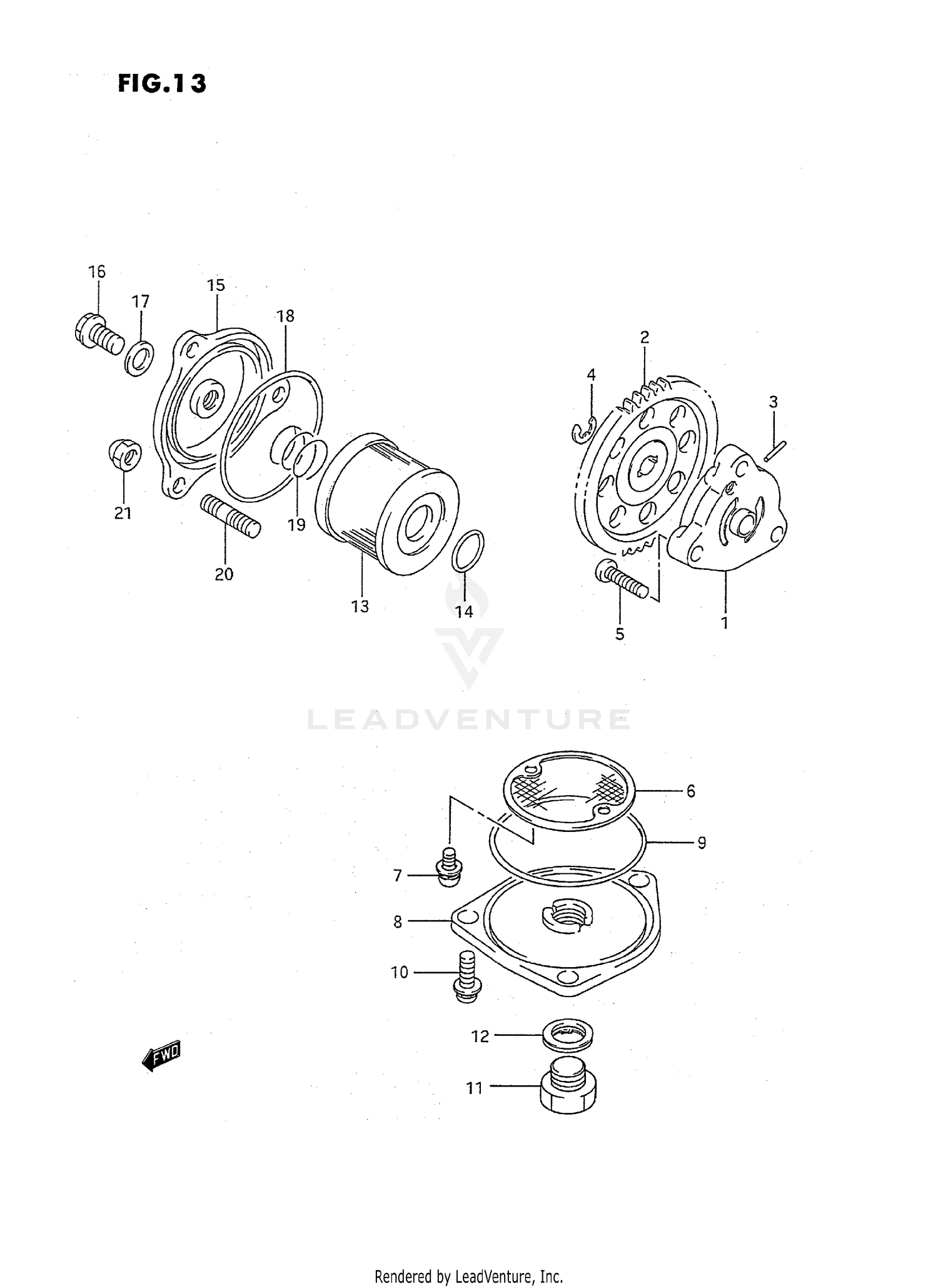 OIL PUMP - FUEL PUMP