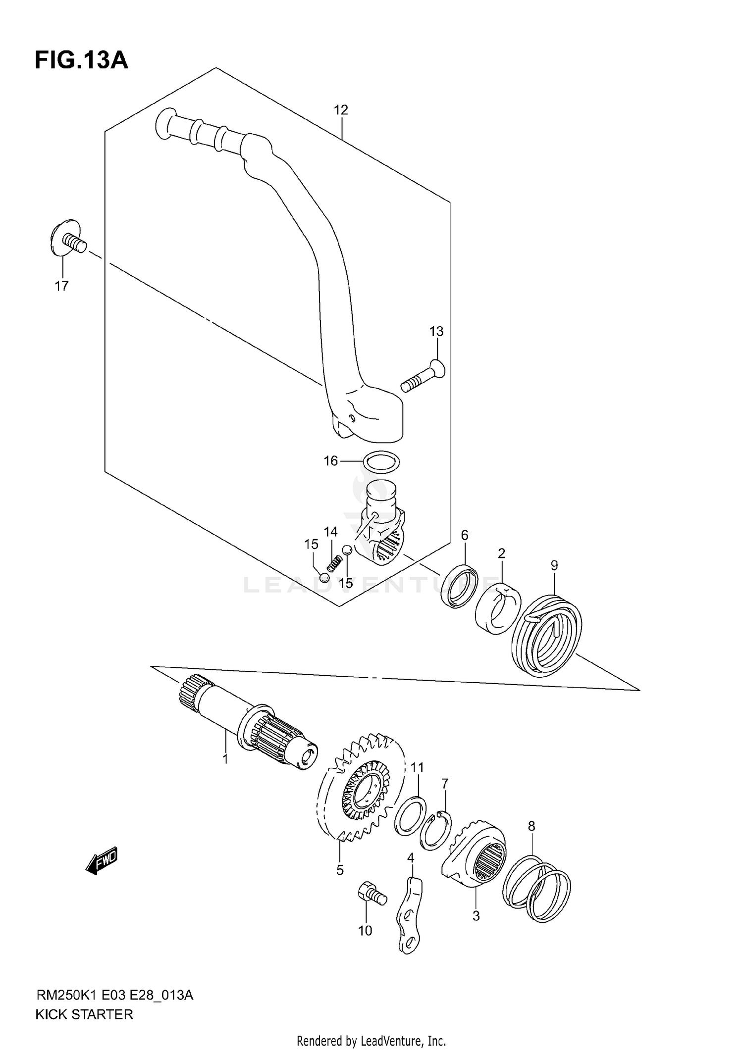 KICK STARTER (MODEL K5/K6)