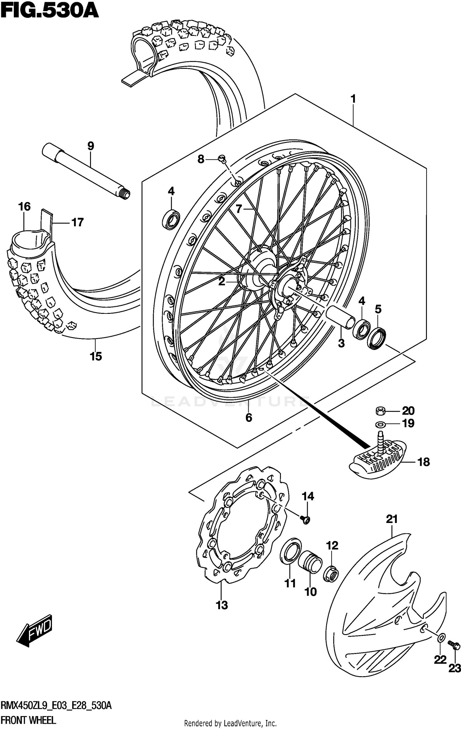 FRONT WHEEL