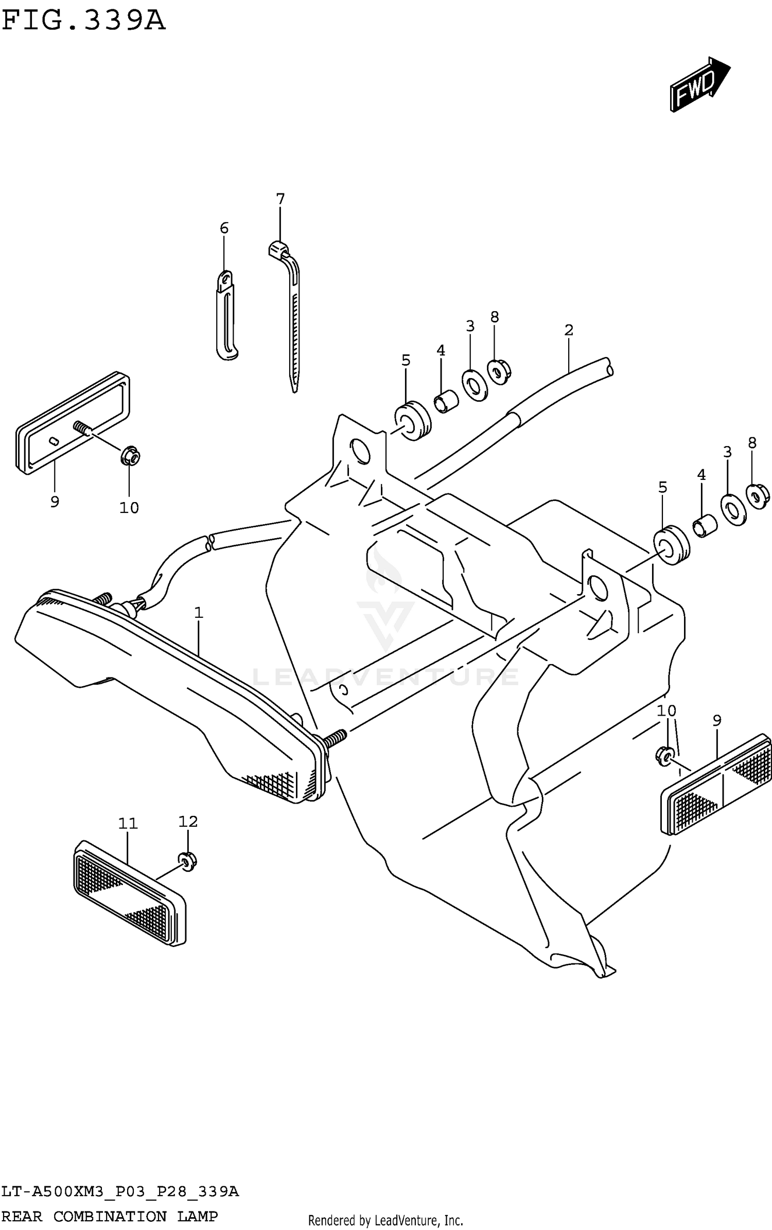 REAR COMBINATION LAMP