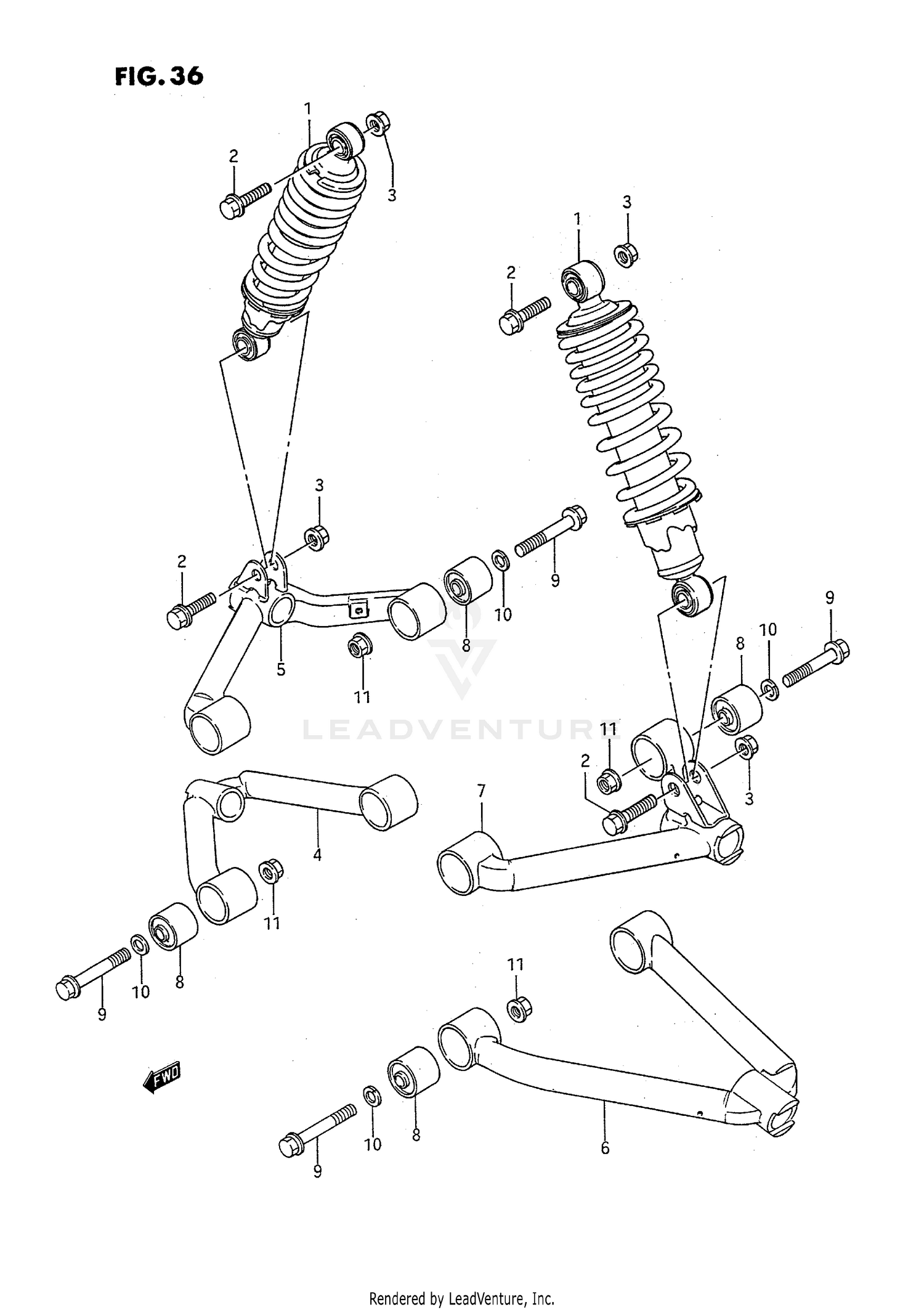 FRONT SUSPENSION ARM