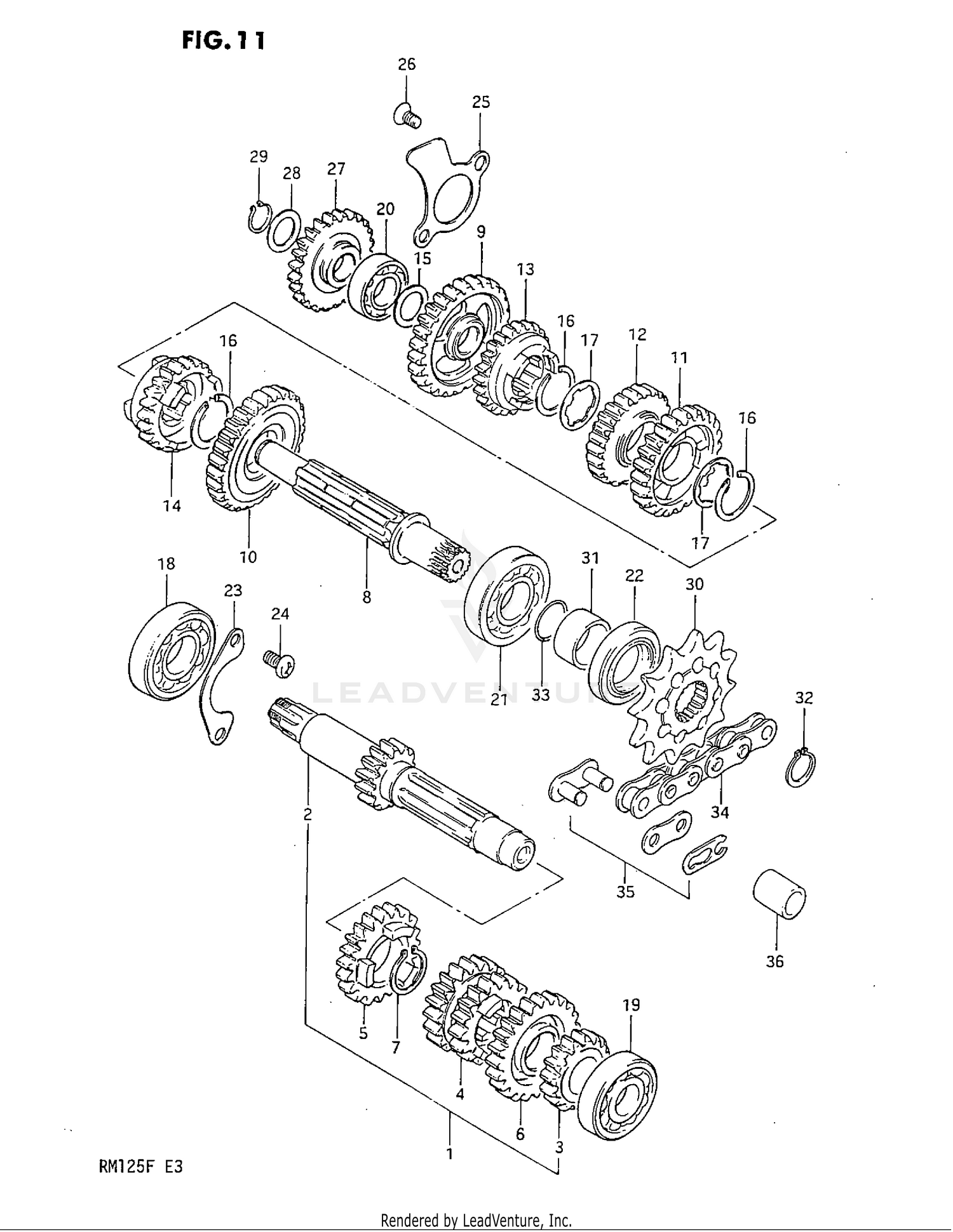 TRANSMISSION (MODEL E)