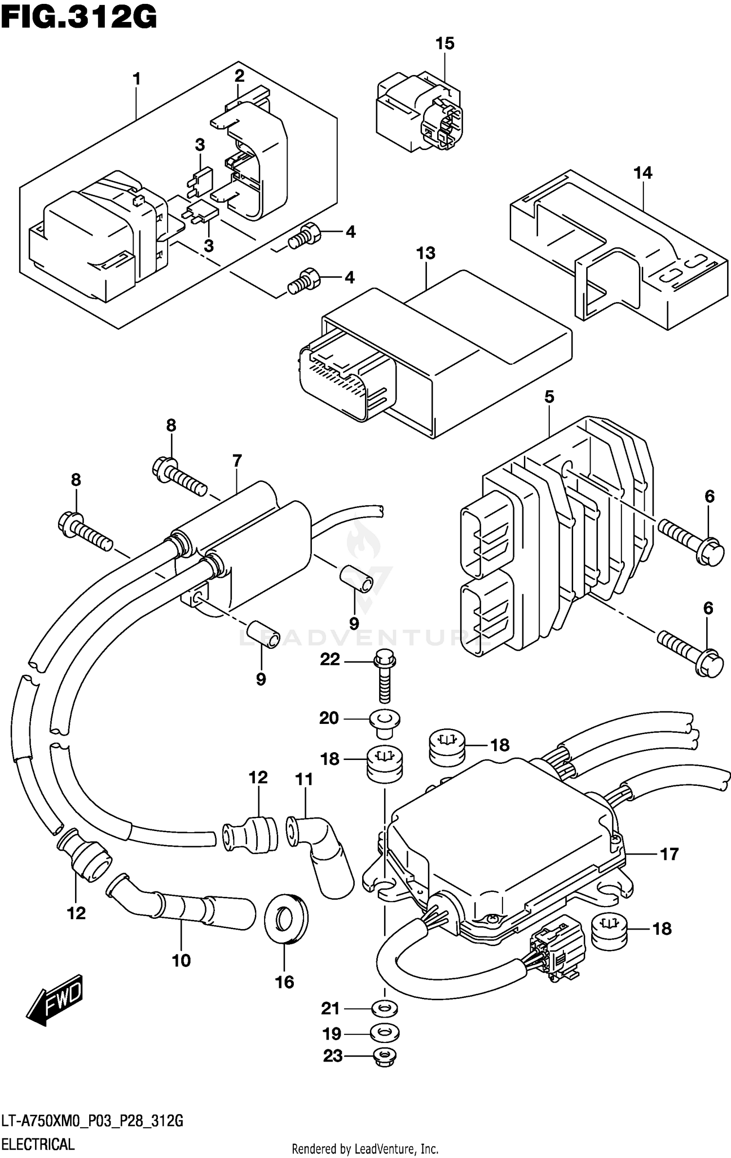 ELECTRICAL (LT-A750XPZM0 P03)