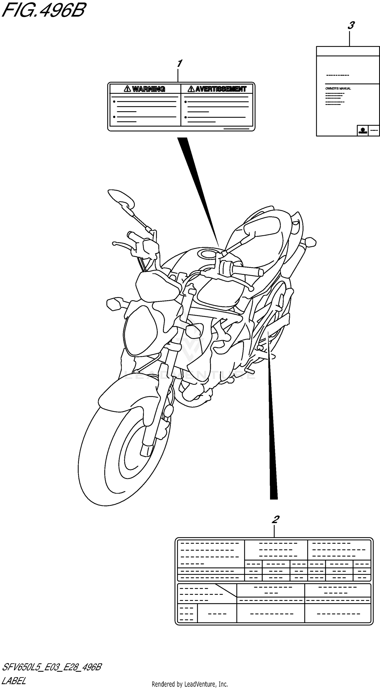 LABEL (SFV650L5 E28)