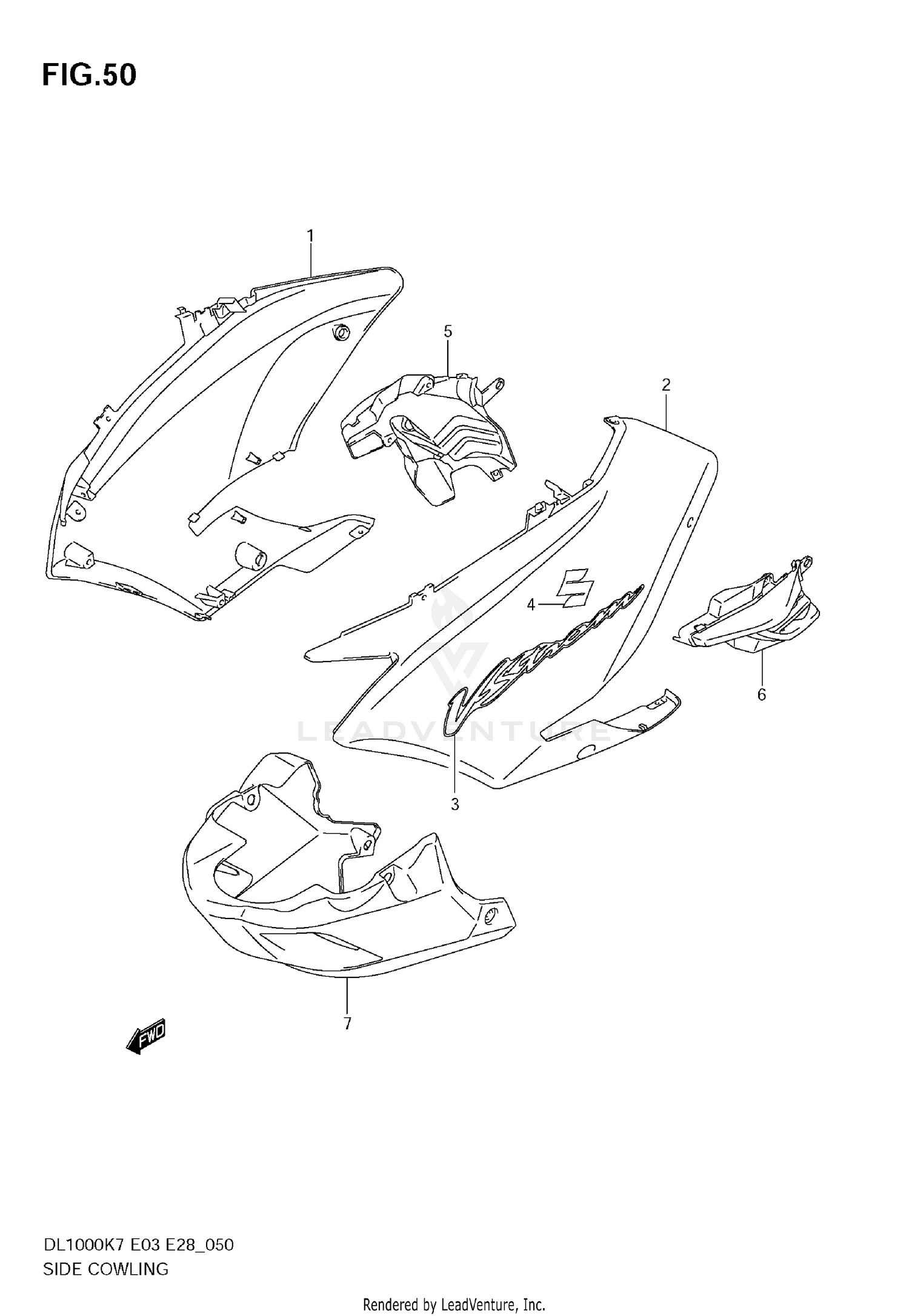 SIDE COWLING (MODEL K7/K8)