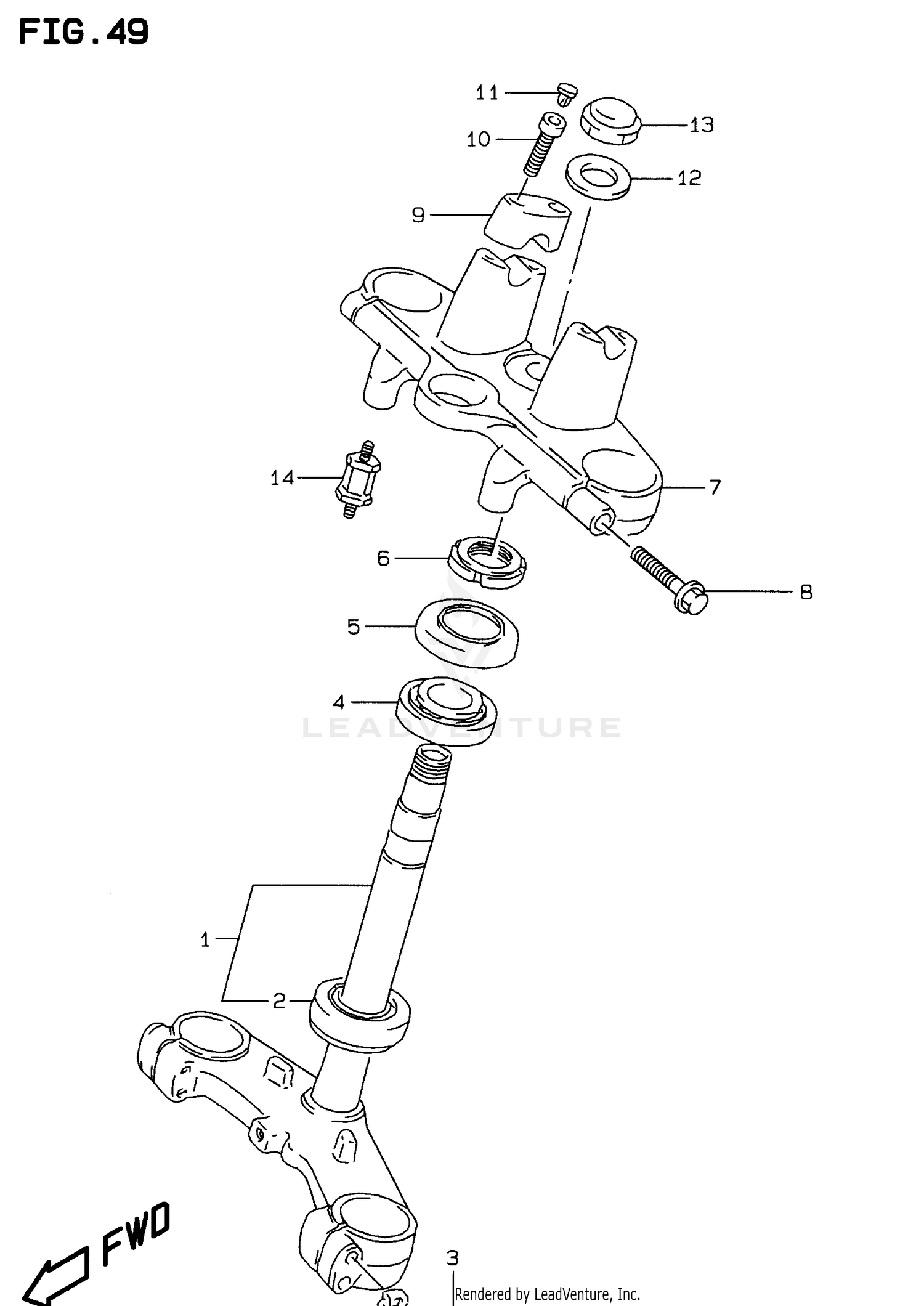 STEERING STEM