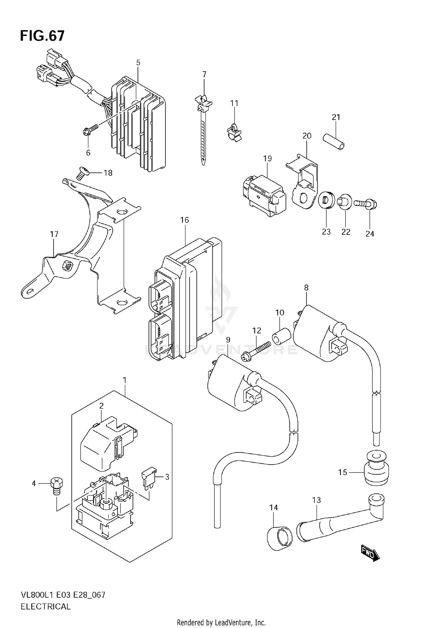 ELECTRICAL (VL800T E28)
