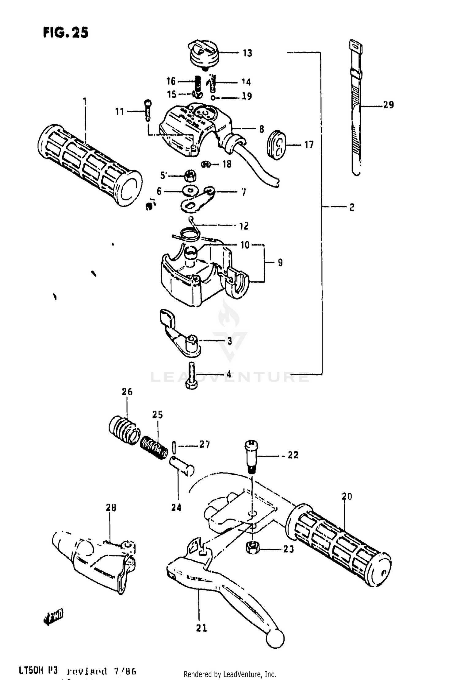 HANDLE GRIP (MODEL E/F/G)