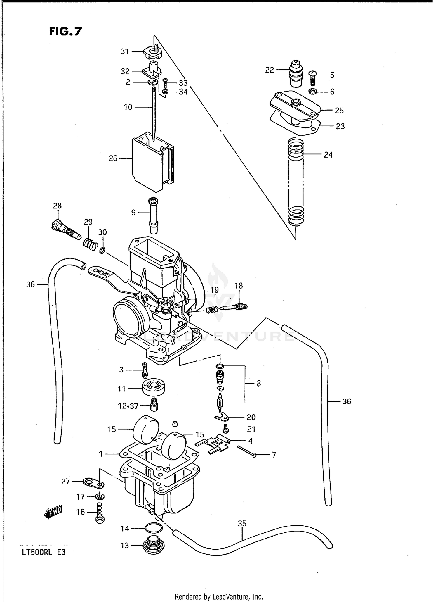 CARBURETOR (MODEL H)
