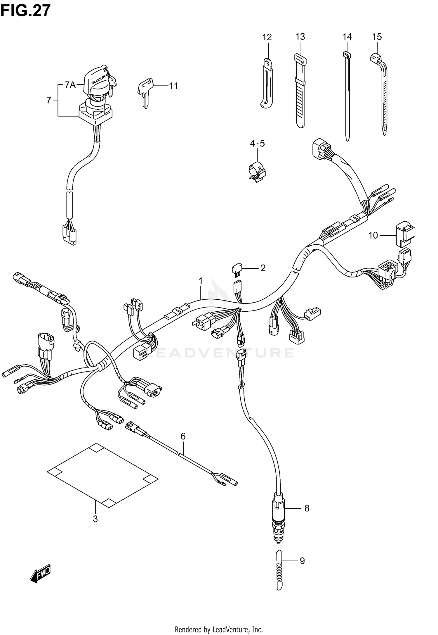 WIRING HARNESS (MODEL K2/K3/K4)