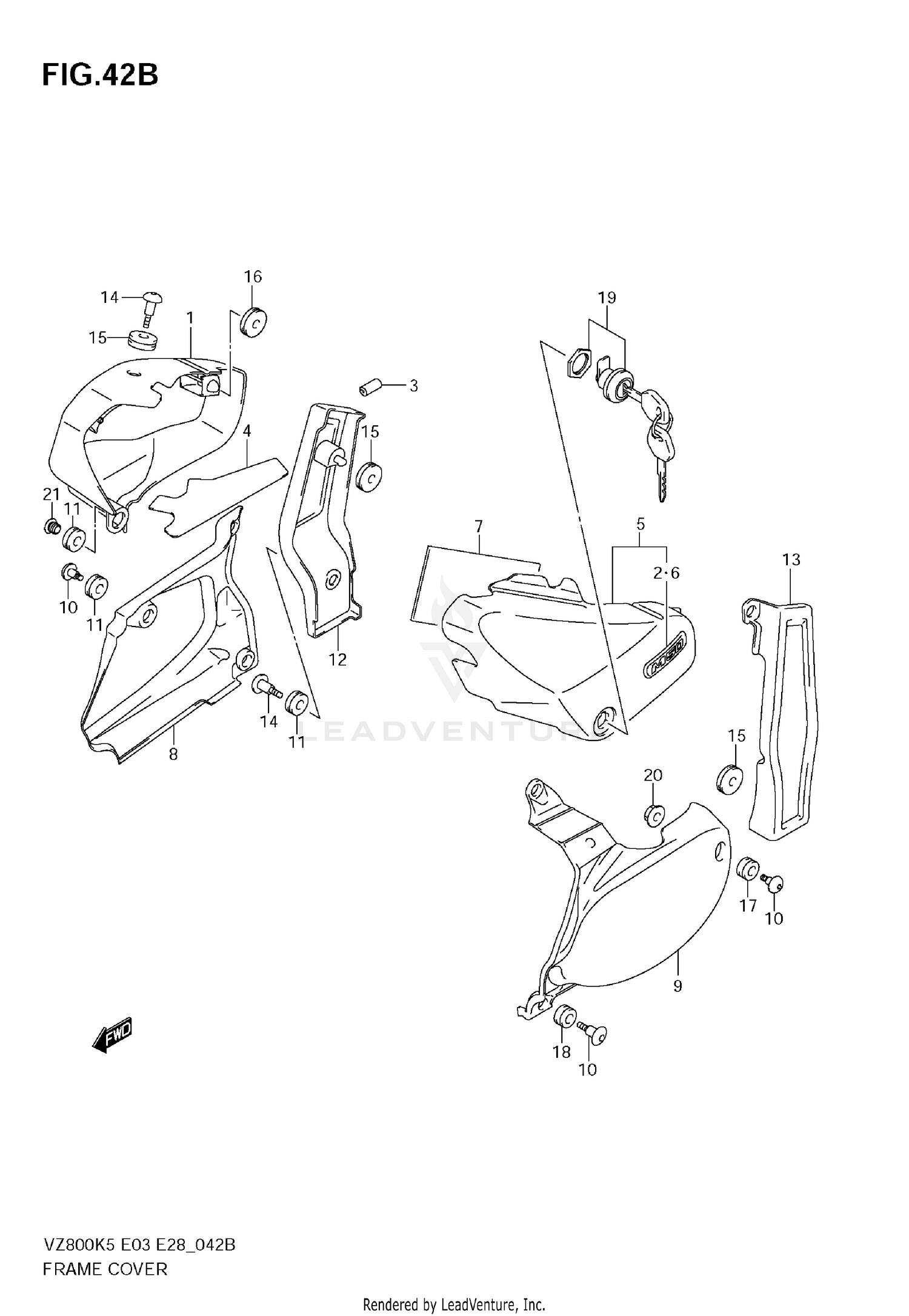 FRAME COVER (MODEL K9)