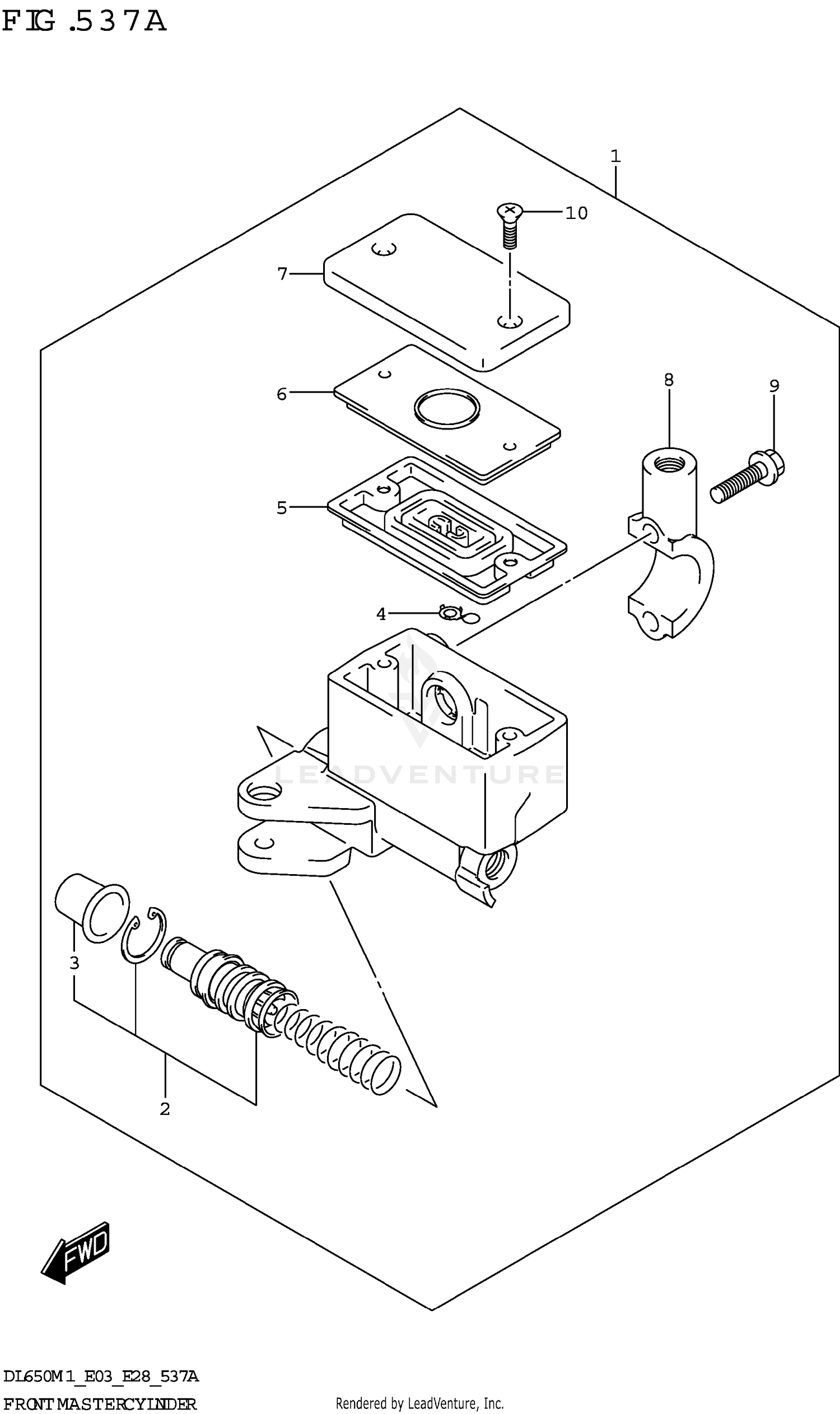 FRONT MASTER CYLINDER