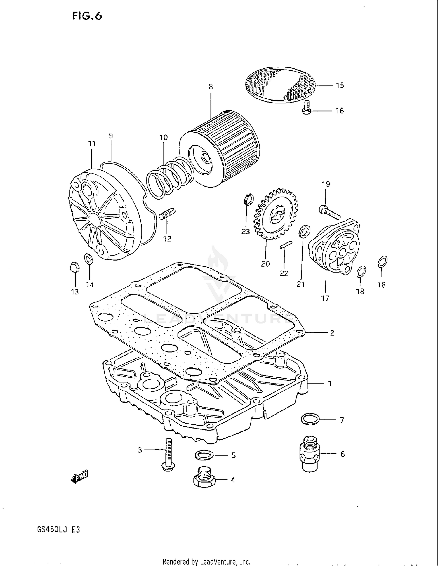 OIL FILTER - OIL PUMP