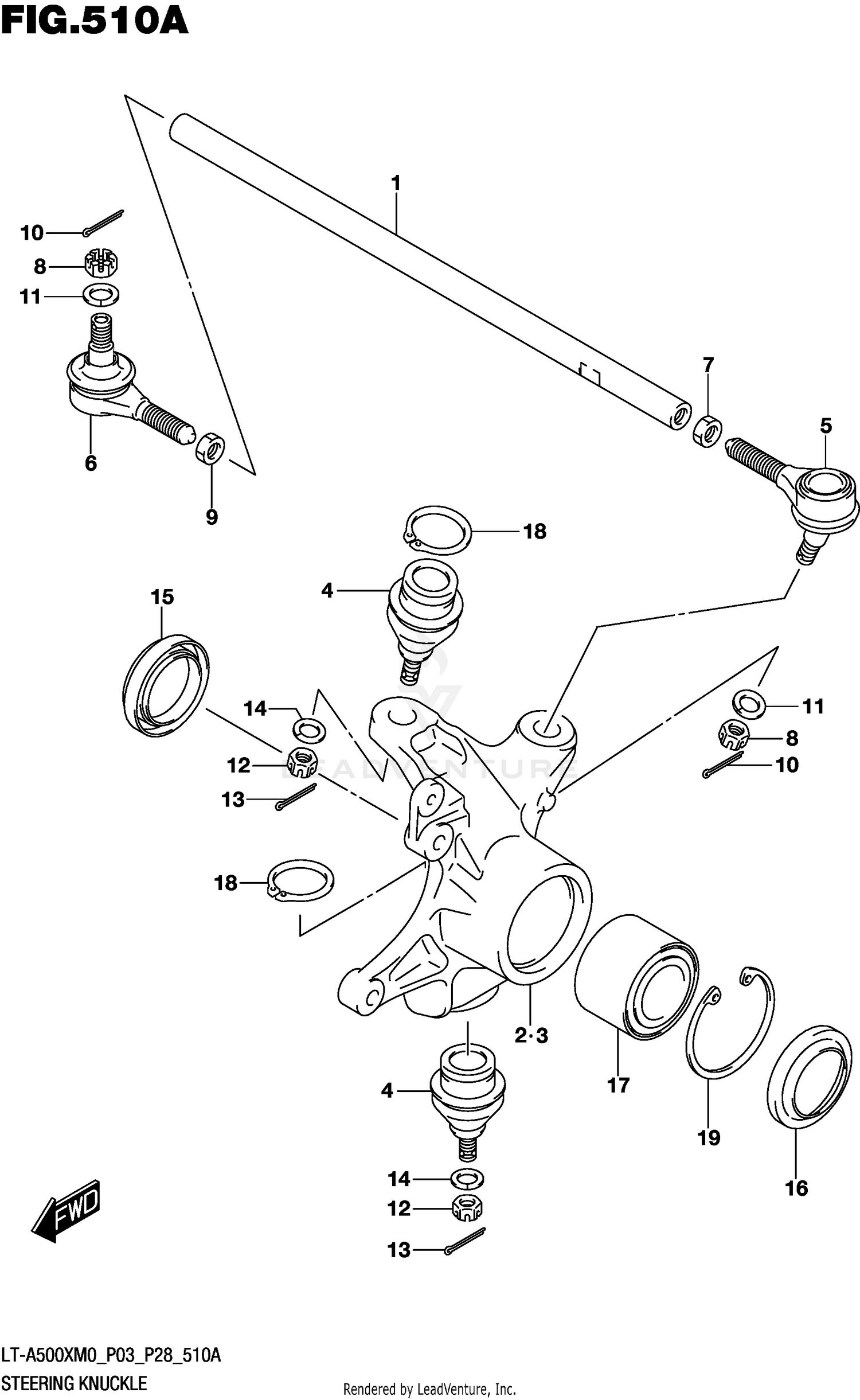 STEERING KNUCKLE