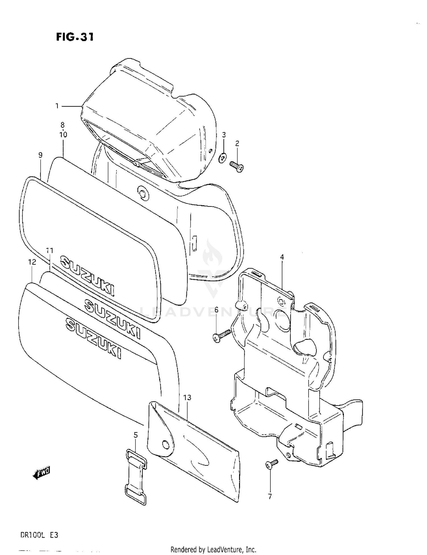 HEADLAMP HOUSING