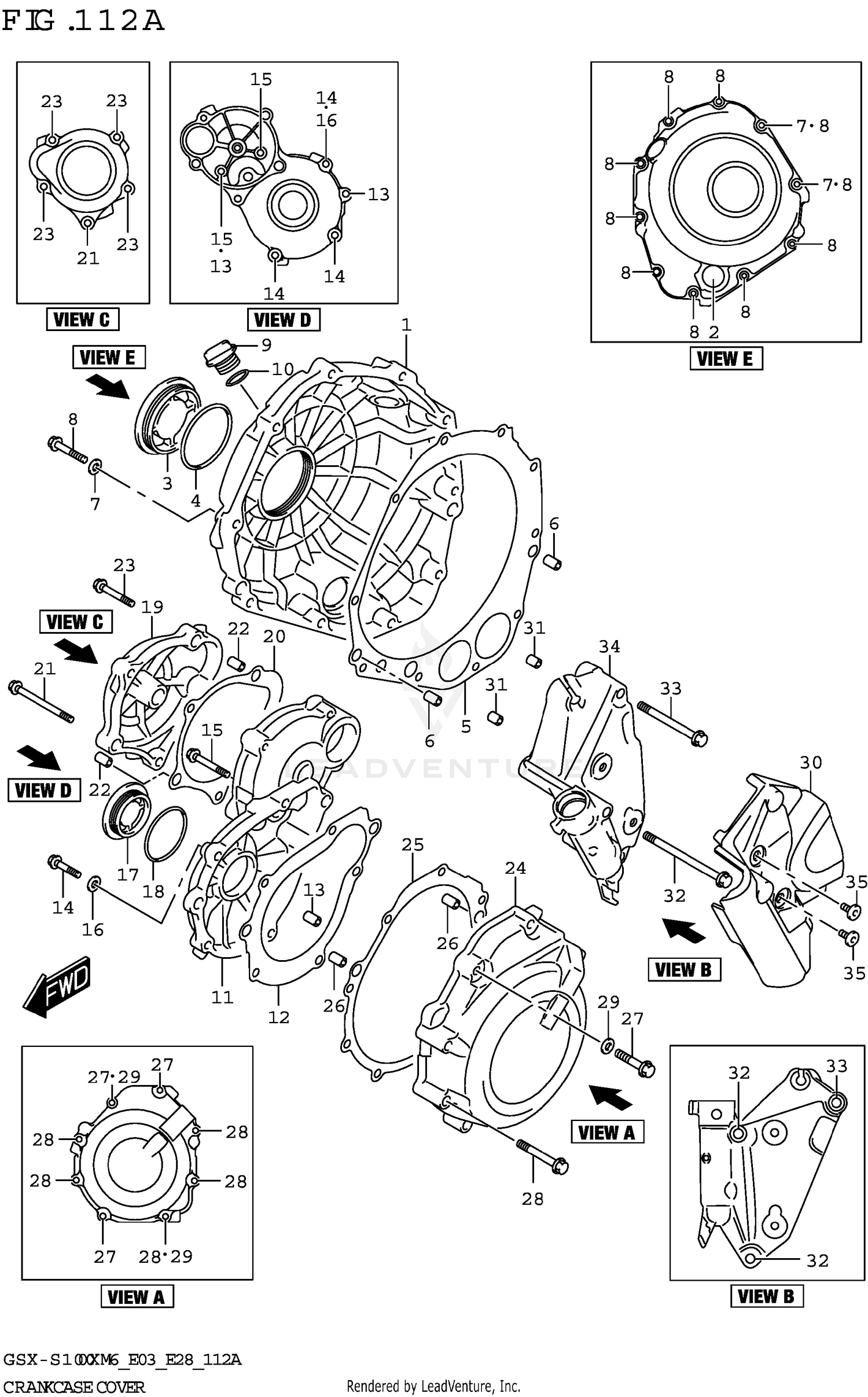 CRANKCASE COVER