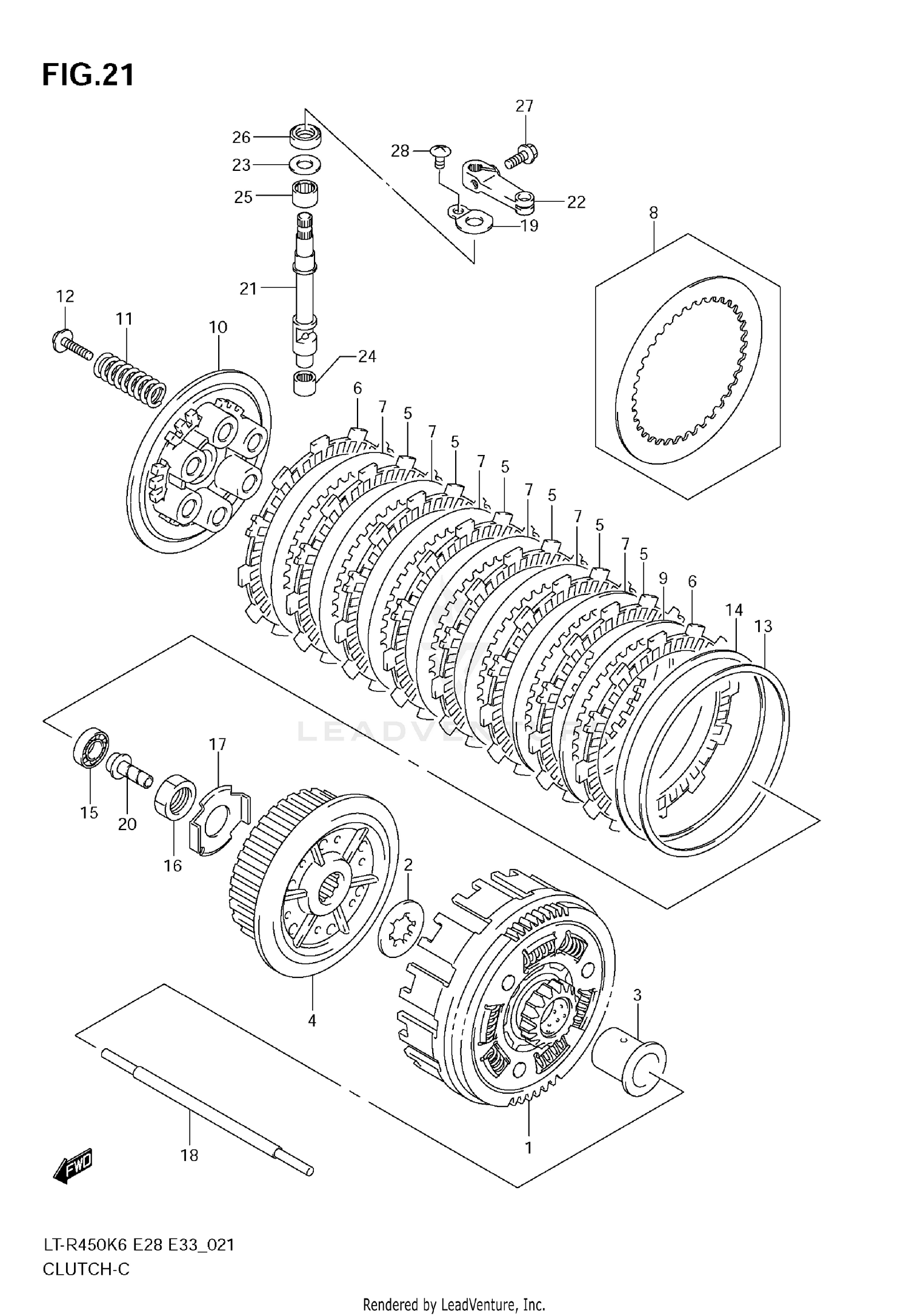 CLUTCH (MODEL K6/K7)