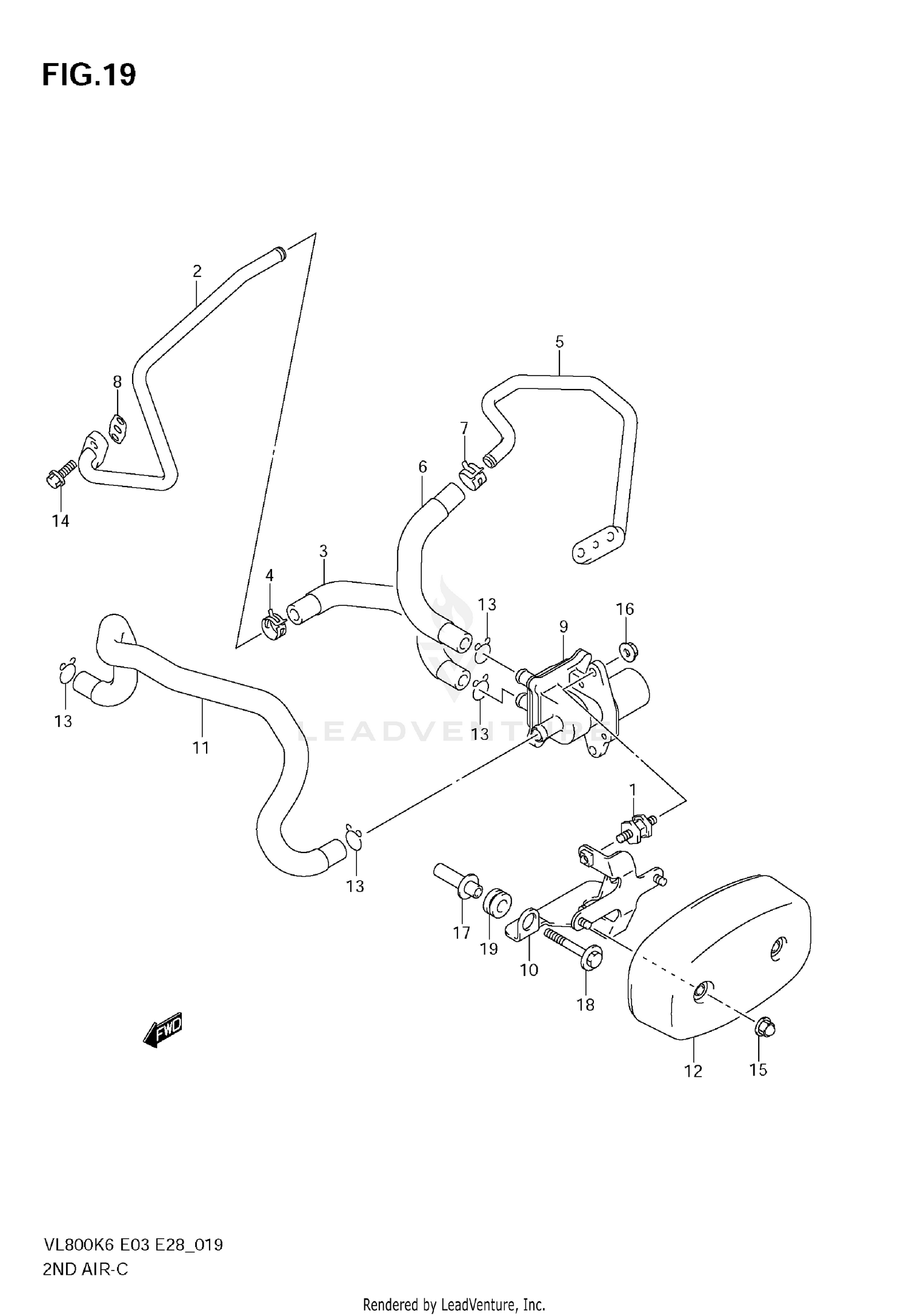 SECOND AIR (MODEL K6/K7/K8)