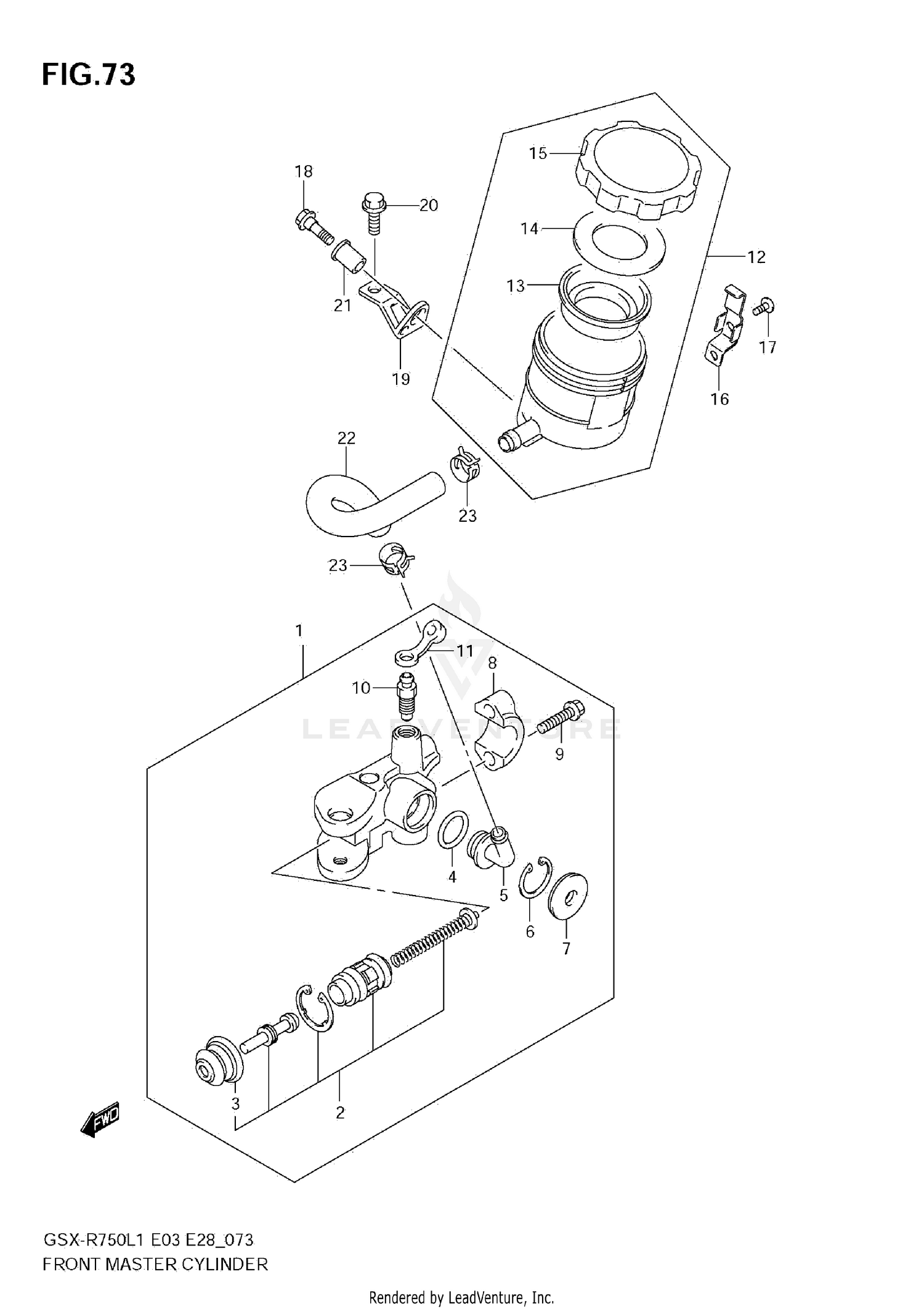 FRONT MASTER CYLINDER
