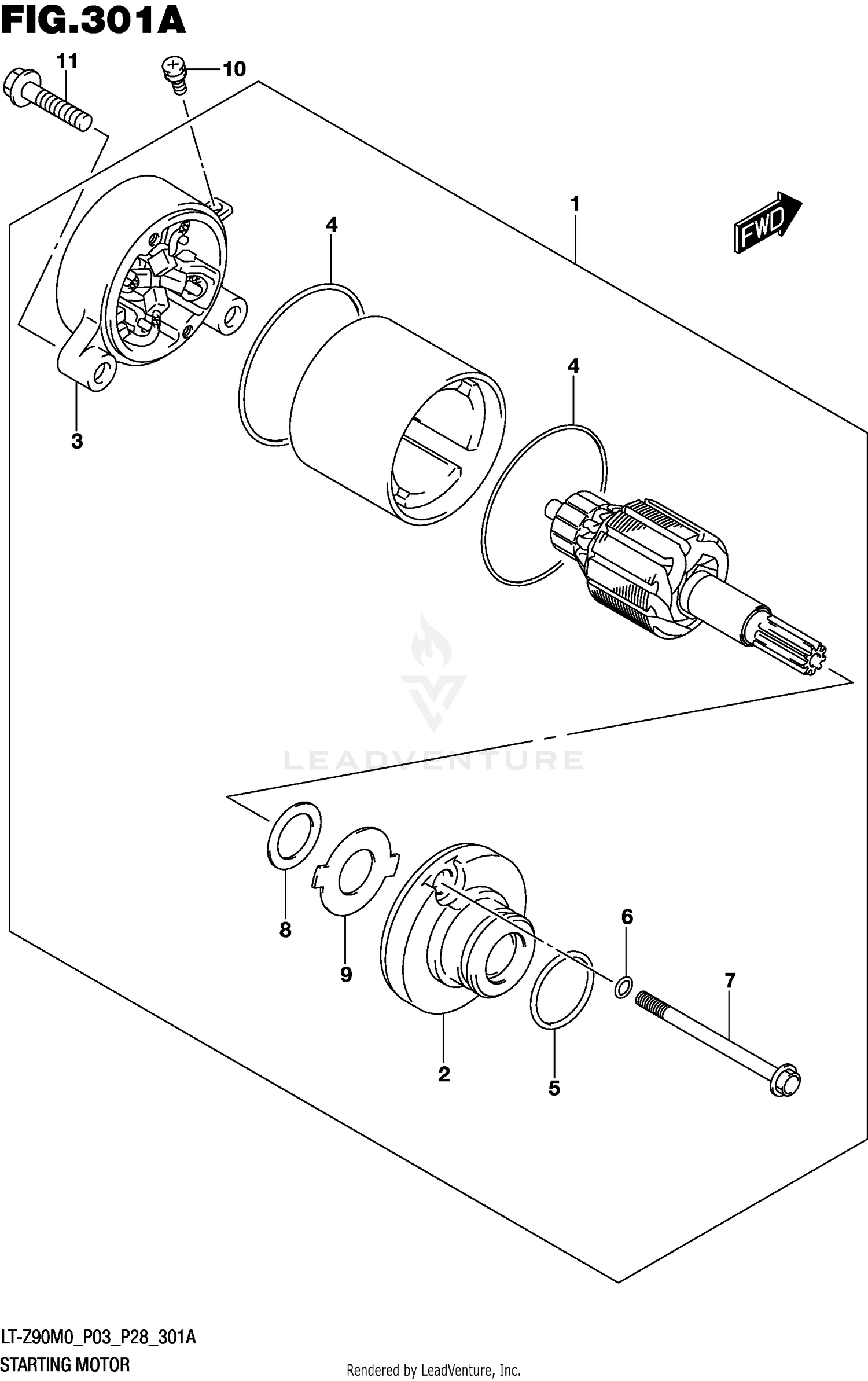 STARTING MOTOR