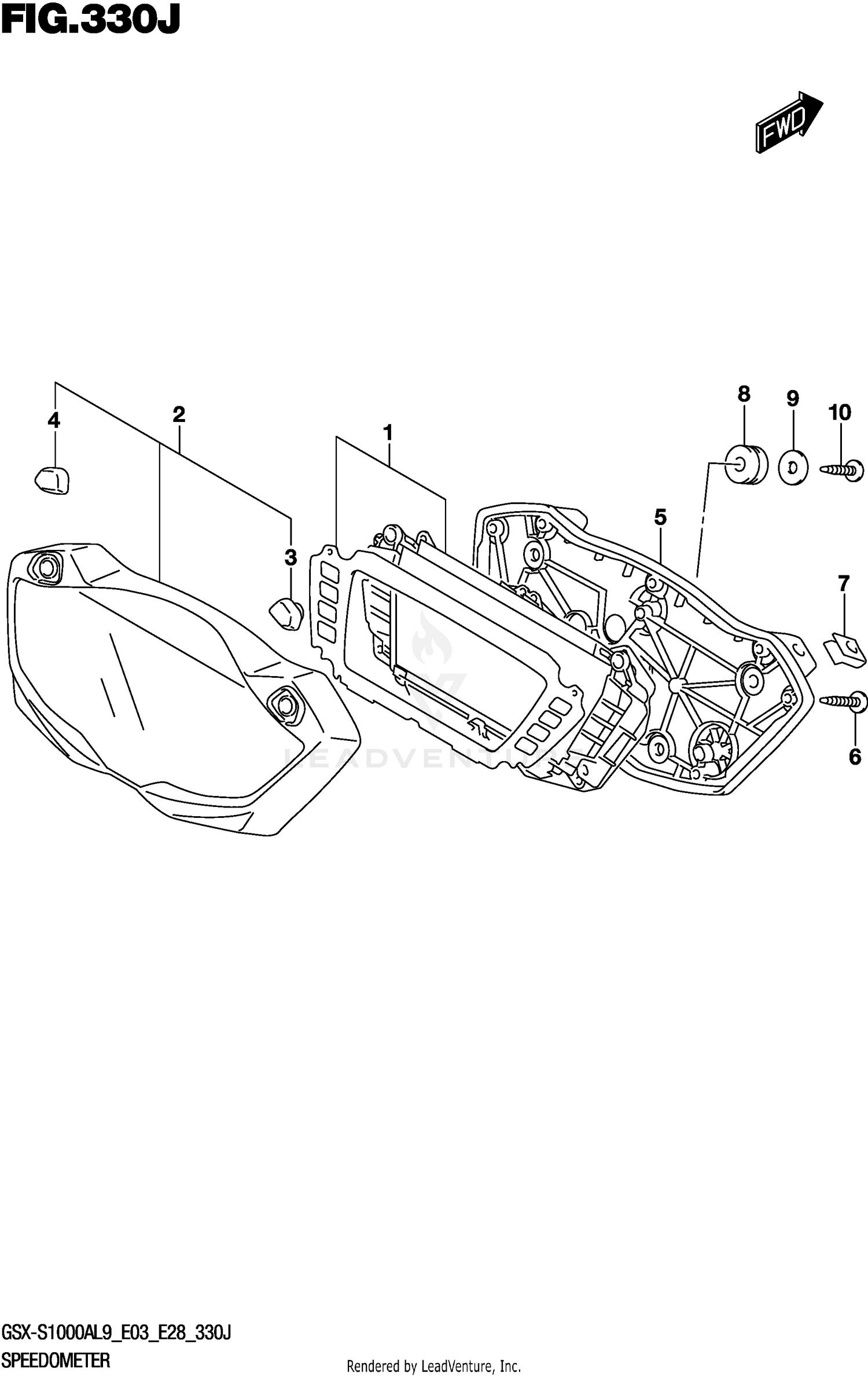 SPEEDOMETER (GSX-S1000AZL9 E33)