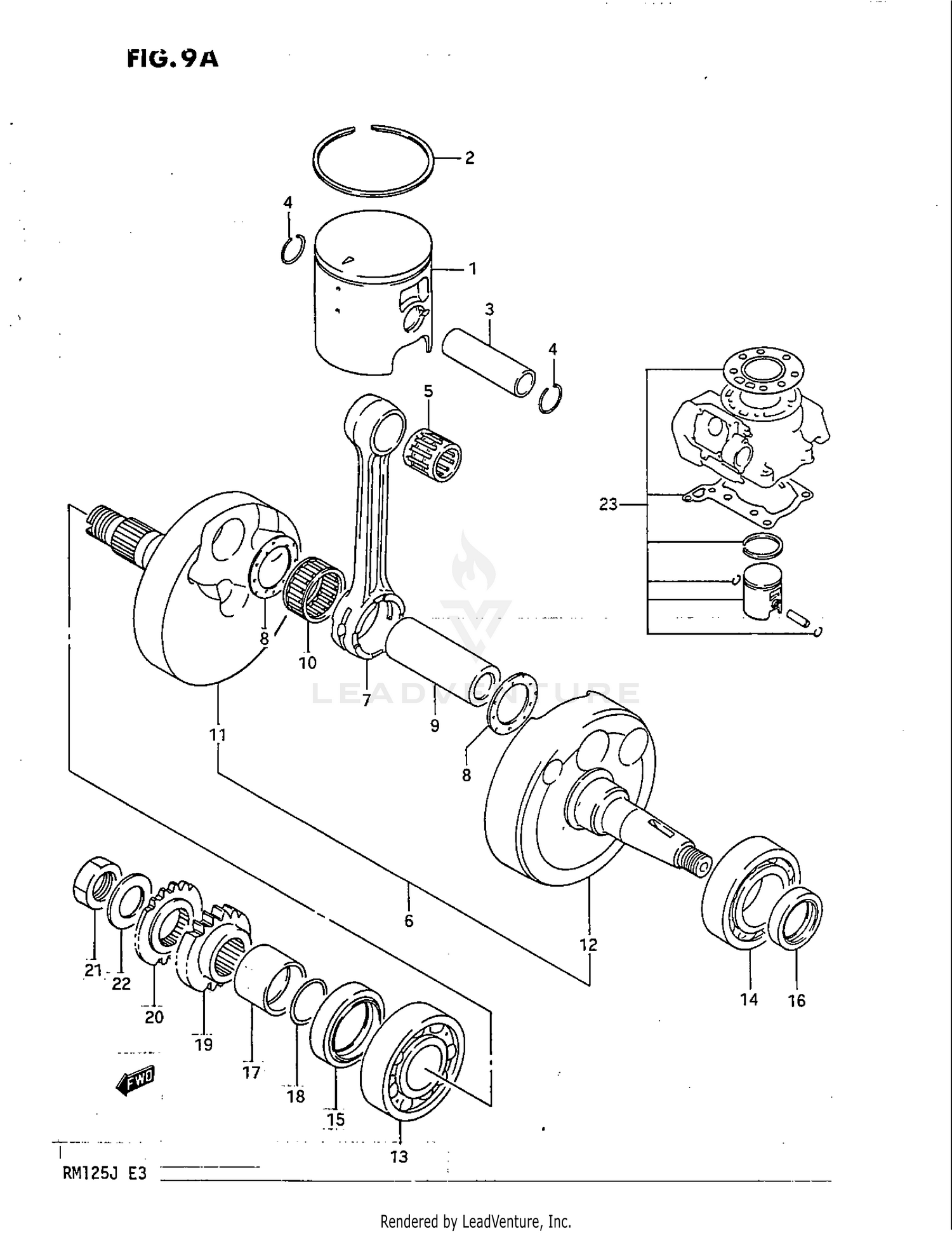CRANKSHAFT (MODEL J)