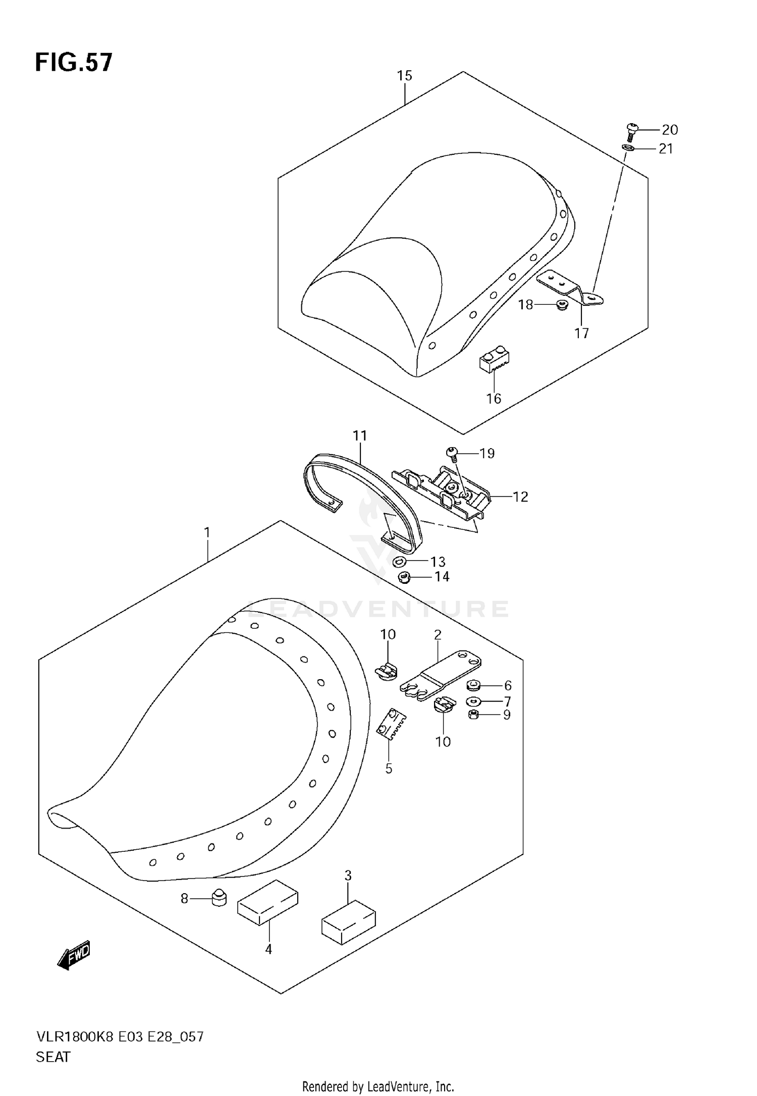 SEAT (VLR1800TK8/TK9)