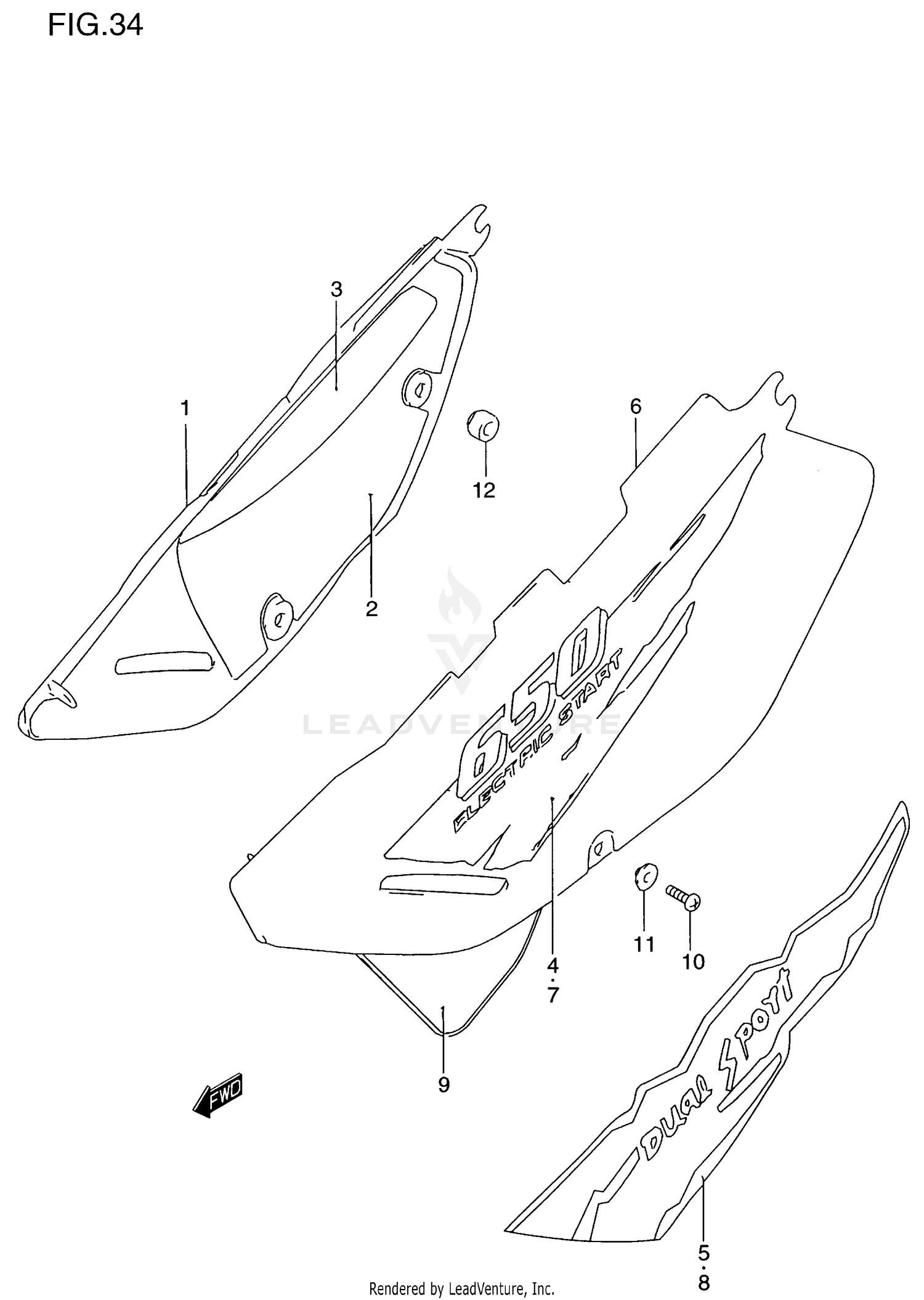 FRAME COVER (MODEL T/V)