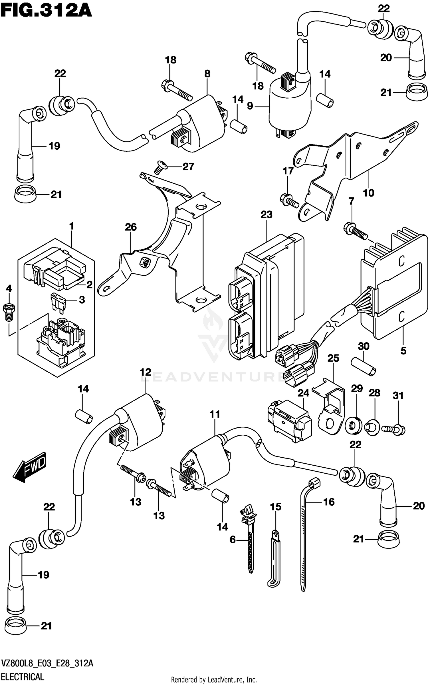 ELECTRICAL (VZ800L8 E03)