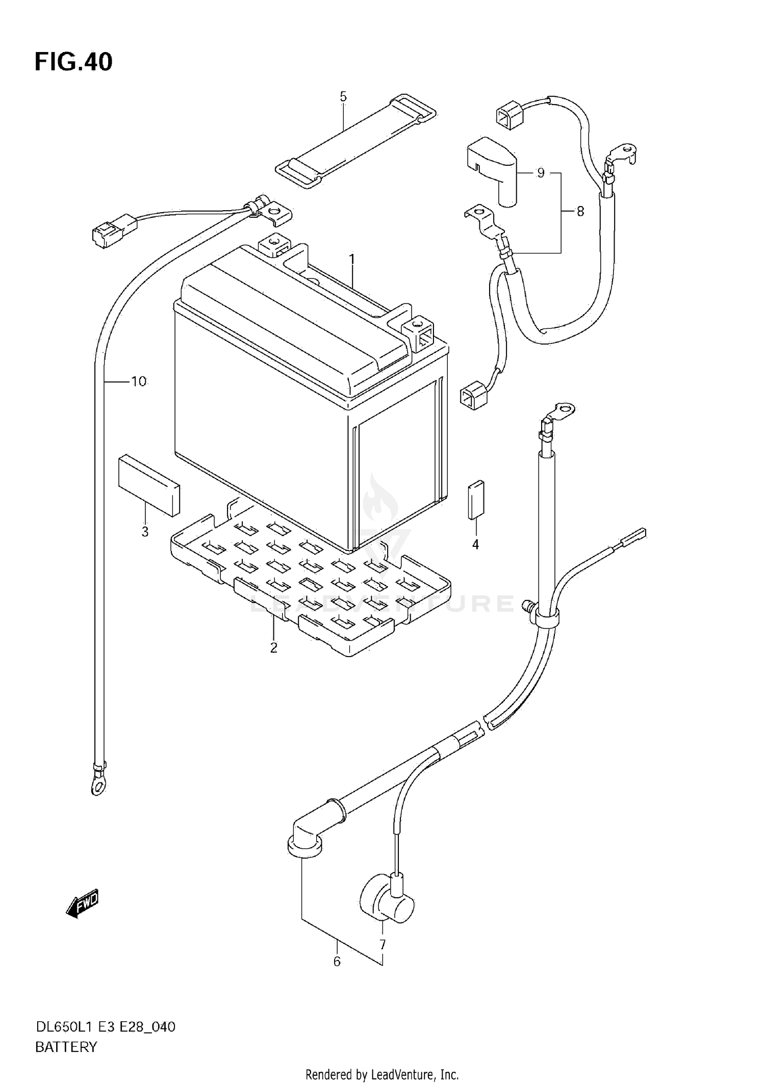 BATTERY (DL650A L1 E3)