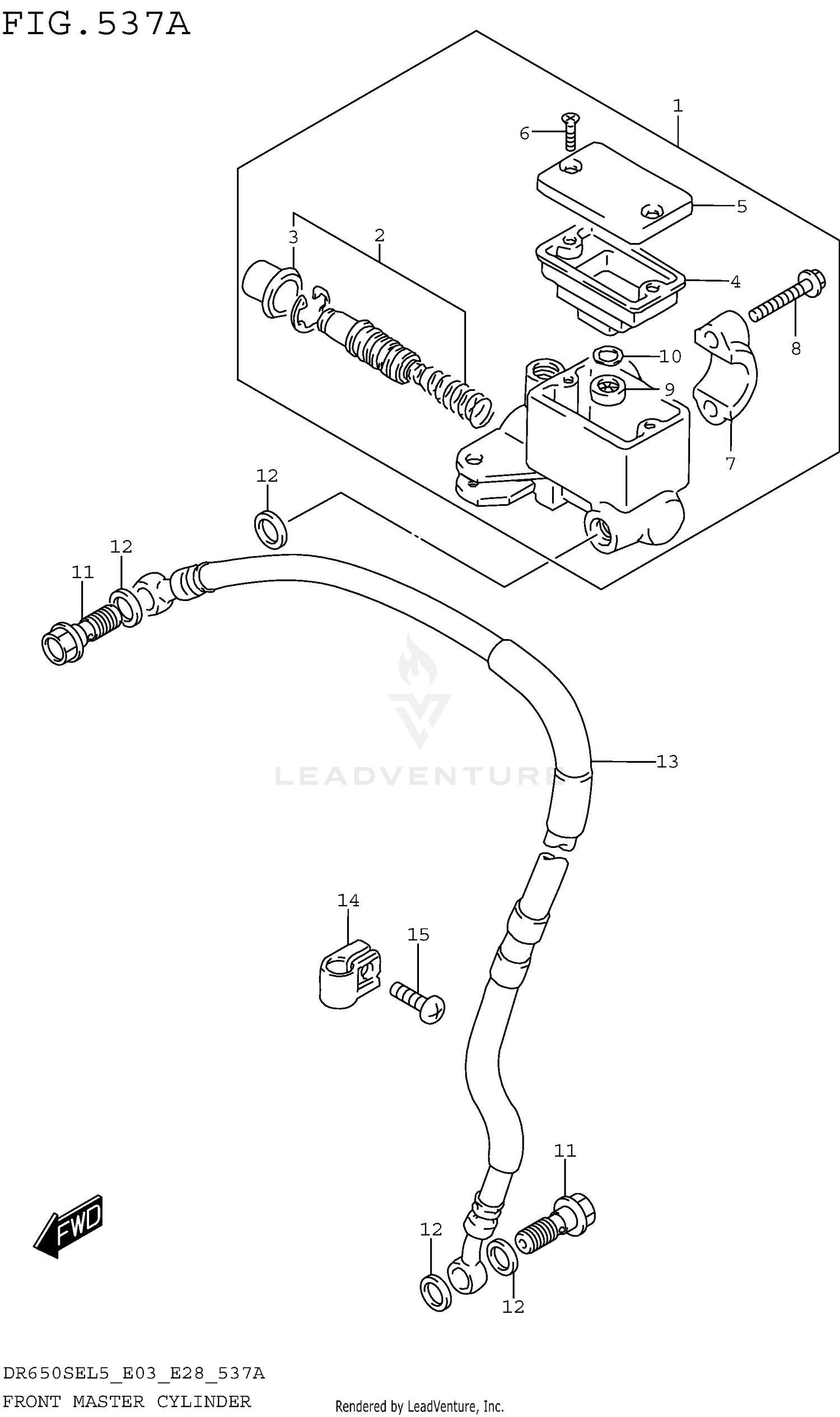 FRONT MASTER CYLINDER